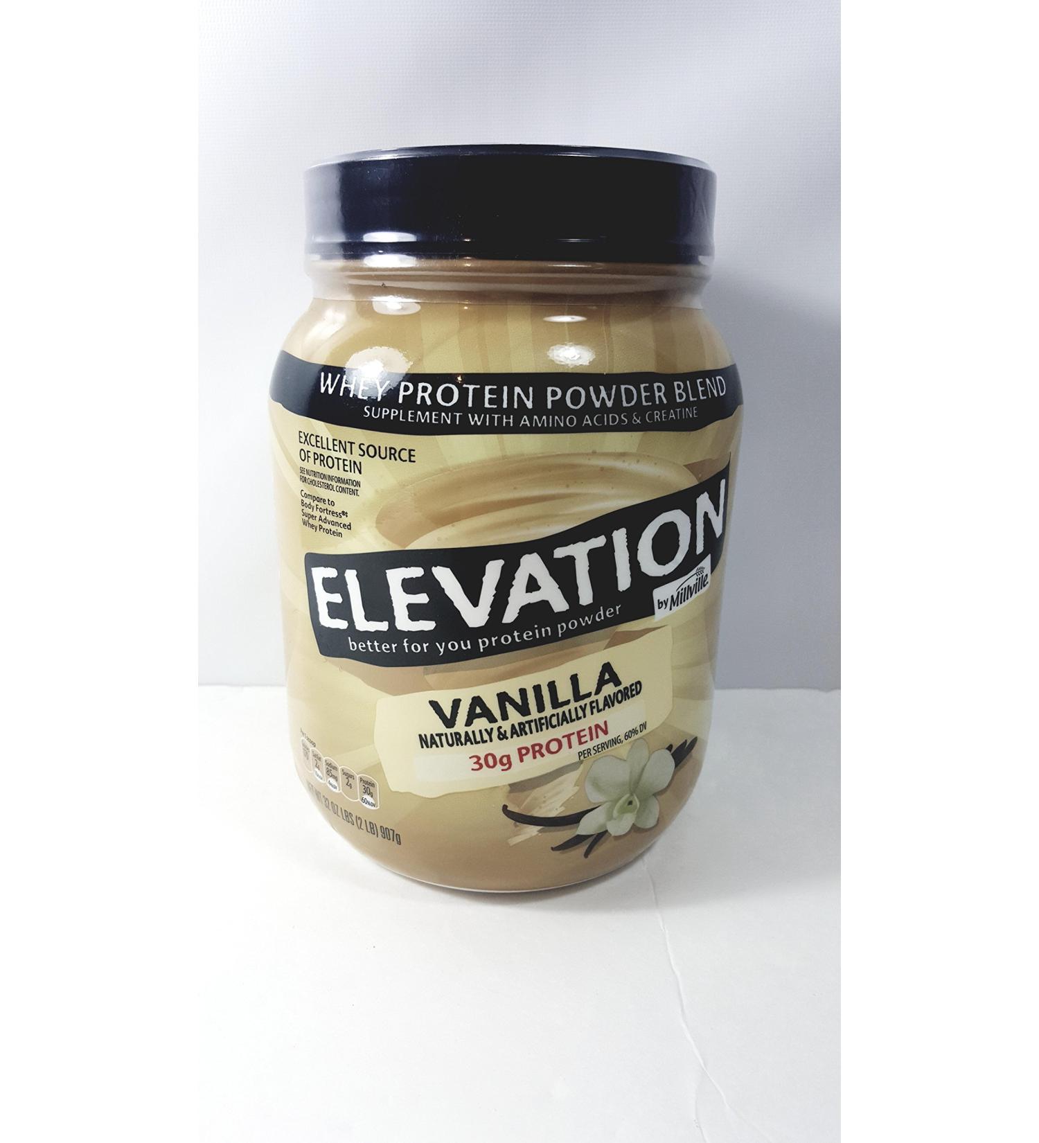 Elevation Whey Vanilla Protein Powder Blend 32oz.