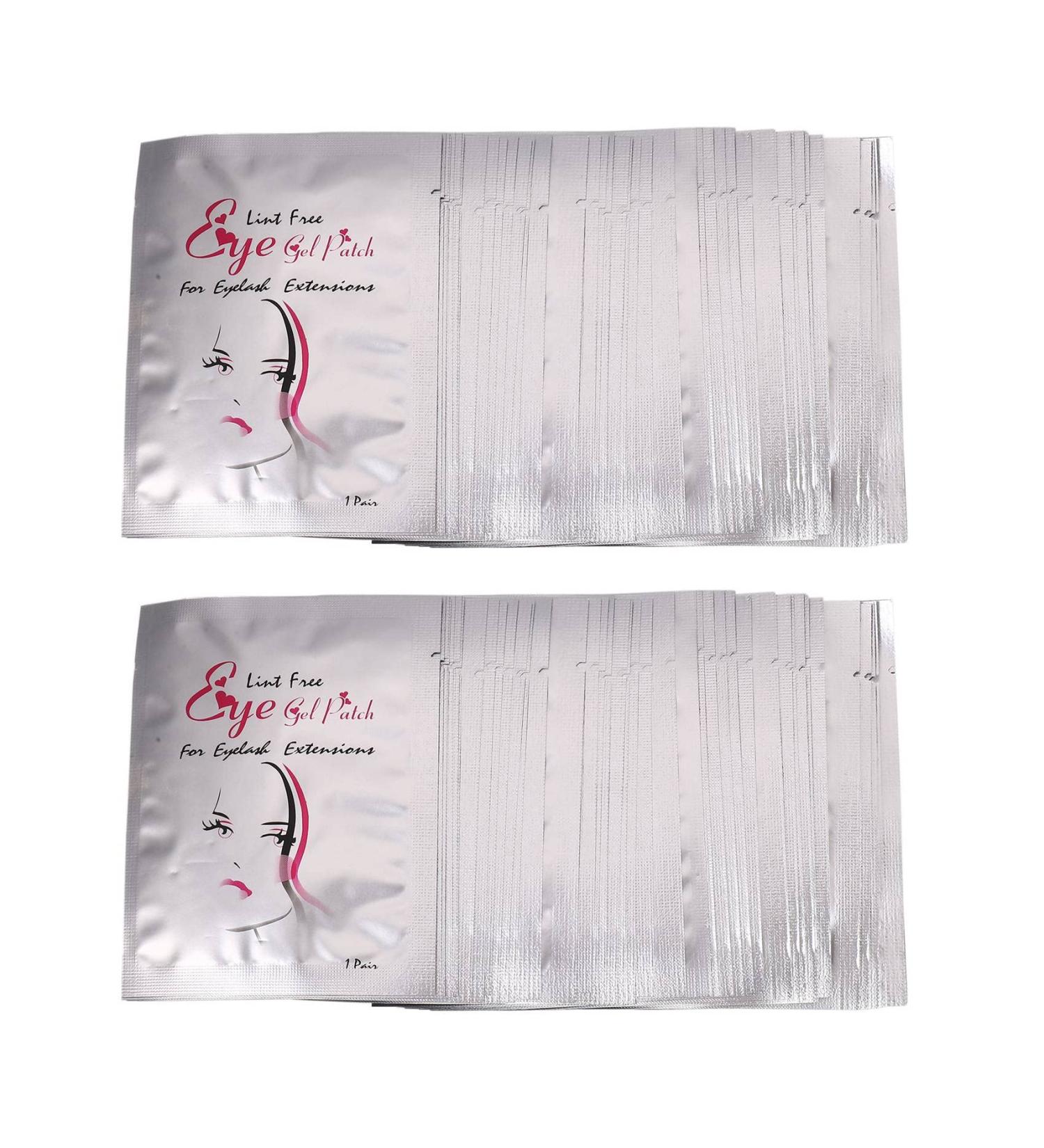 Lot de 100 paires de extensions de cils sous gel pour les yeux en tissu non tiss  - Buy Online on GoSupps.com
