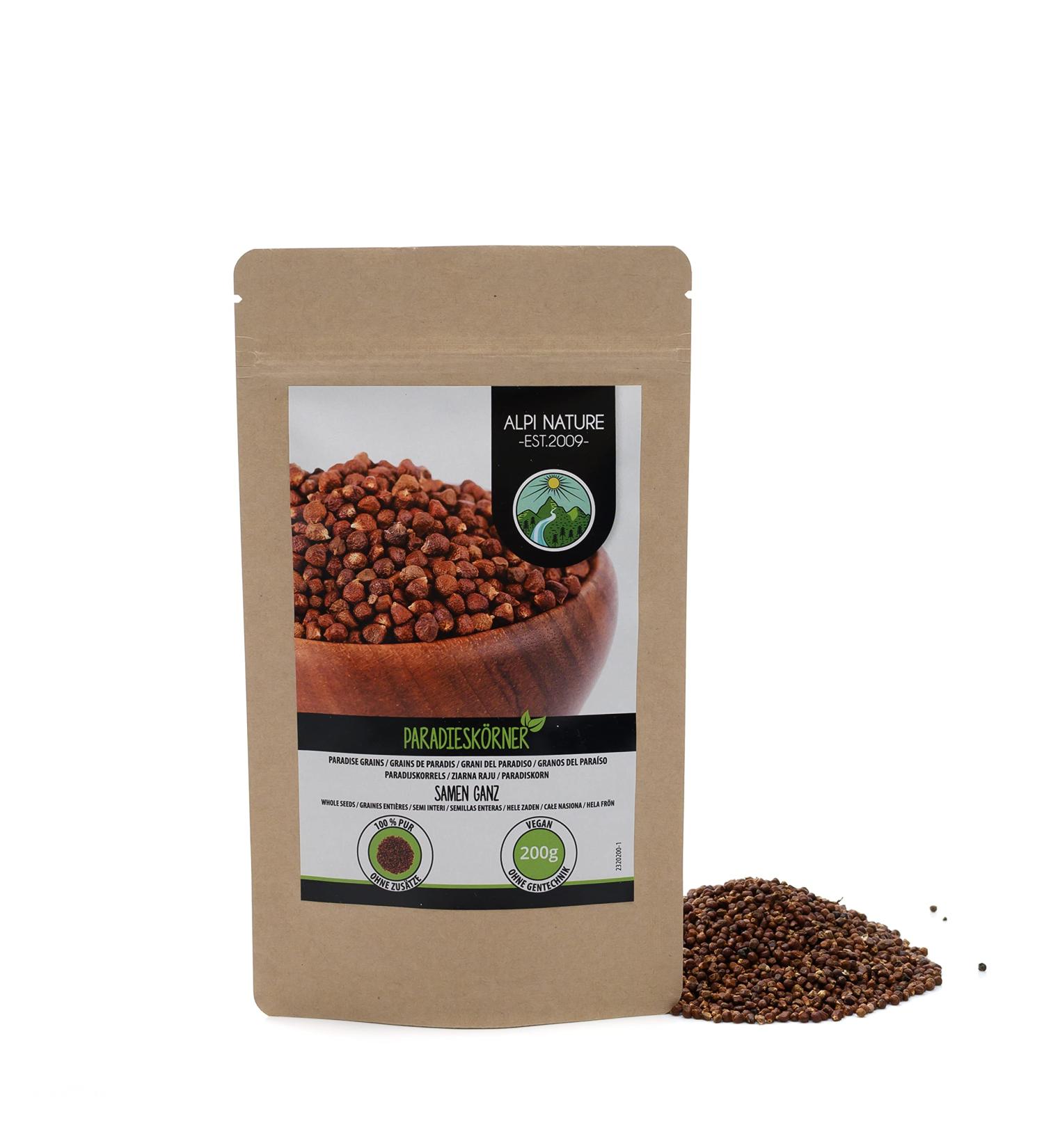 Meleguet Pepper 200g | Pure & Natural Paradise Grains | Controlled Cultivation Guinea Pepper - Buy Online on GoSupps.com