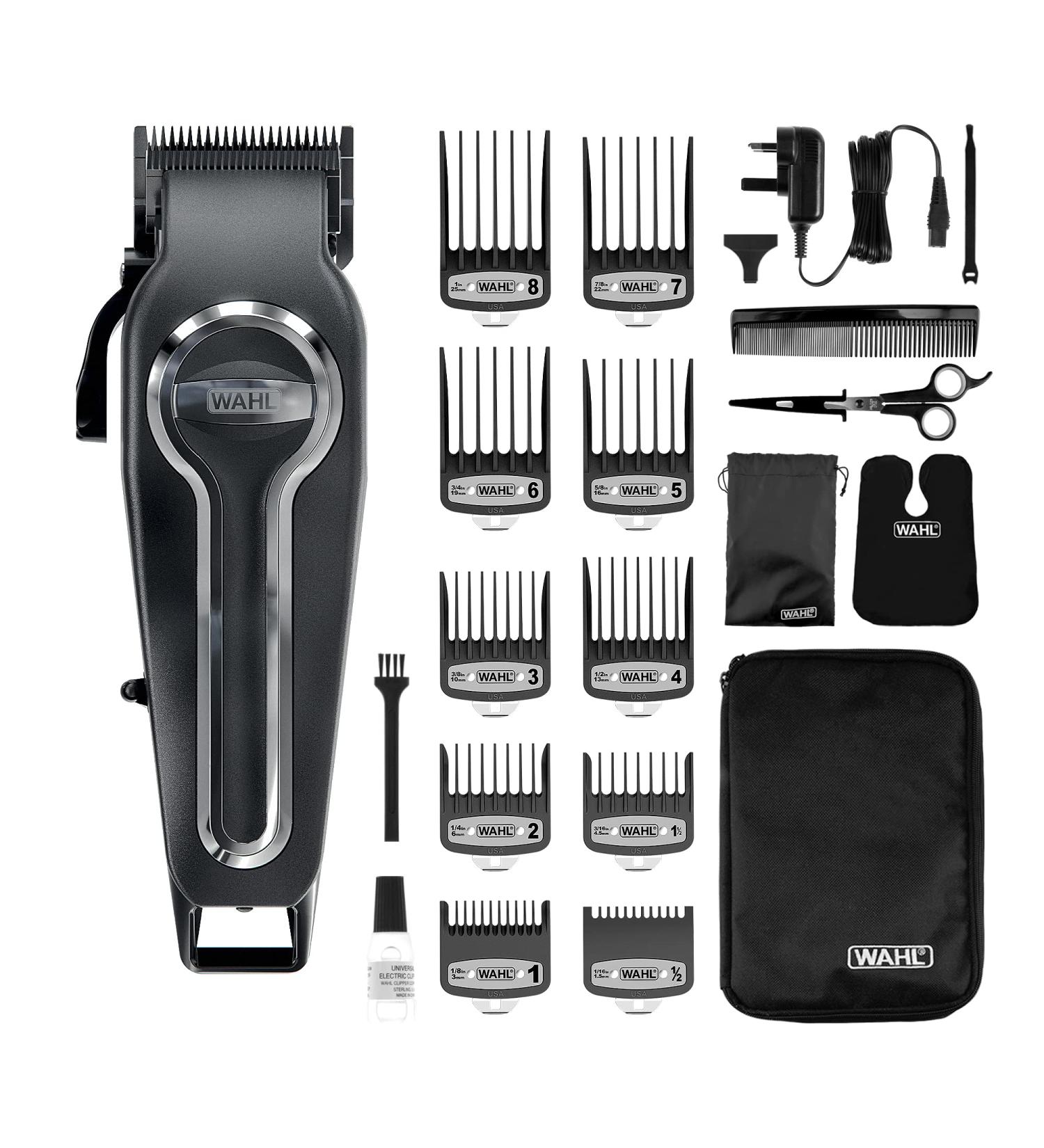 Wahl Elite Pro Cordless Hair Clipper - Men's DIY Home Hair Cutting Kit with Secure Fit Combs - Buy Online on GoSupps.com