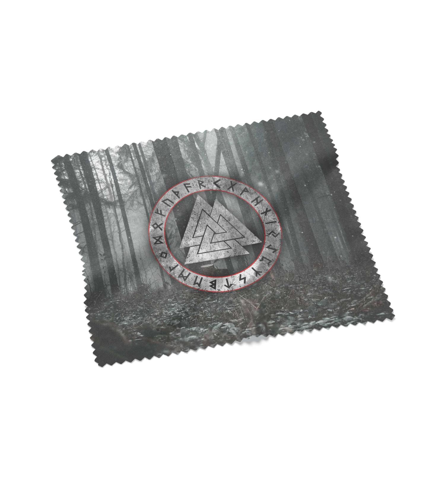 Urban Backwoods Valknut Runes Microfiber Cloth Glasses Cleaning Cloth