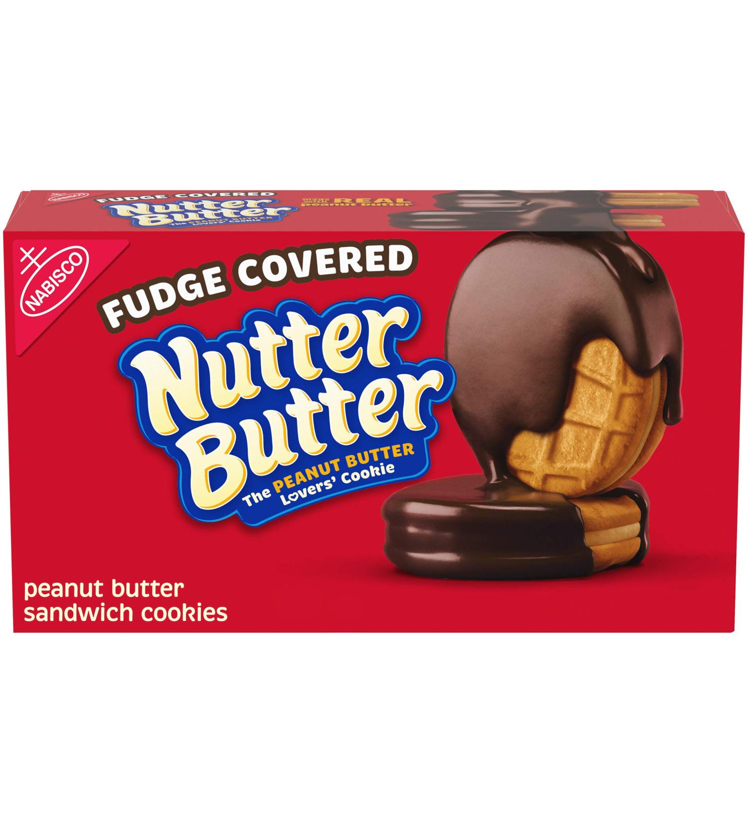 Nutter Butter Fudge Covered Peanut Butter Sandwich Cookies 7.9 oz - Delicious Treat for Peanut Butter Lovers - Buy Online on GoSupps.com