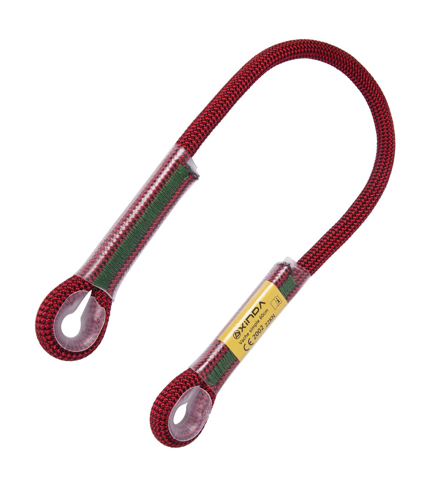 WILDKEN Outdoor Rock Climbing Prusik Swen Eye-to-Eye Pre-Sewn 10.5mm Diameter - Red (24 inch / 40 inch) - Buy Online on GoSupps.com