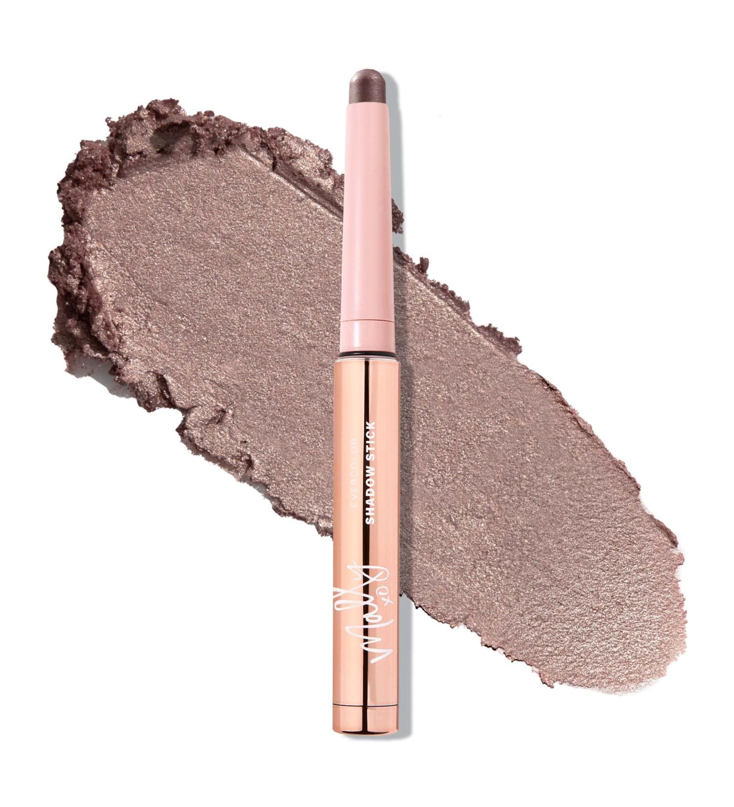 Mally Beauty Evercolor Eyeshadow Stick - Shimmering Mauve Shimmer | Waterproof, Crease-Proof Formula | Cream Shadow Stick | Buildable Color - 20 Shimmering Mauve Shimmer - Buy Online on GoSupps.com