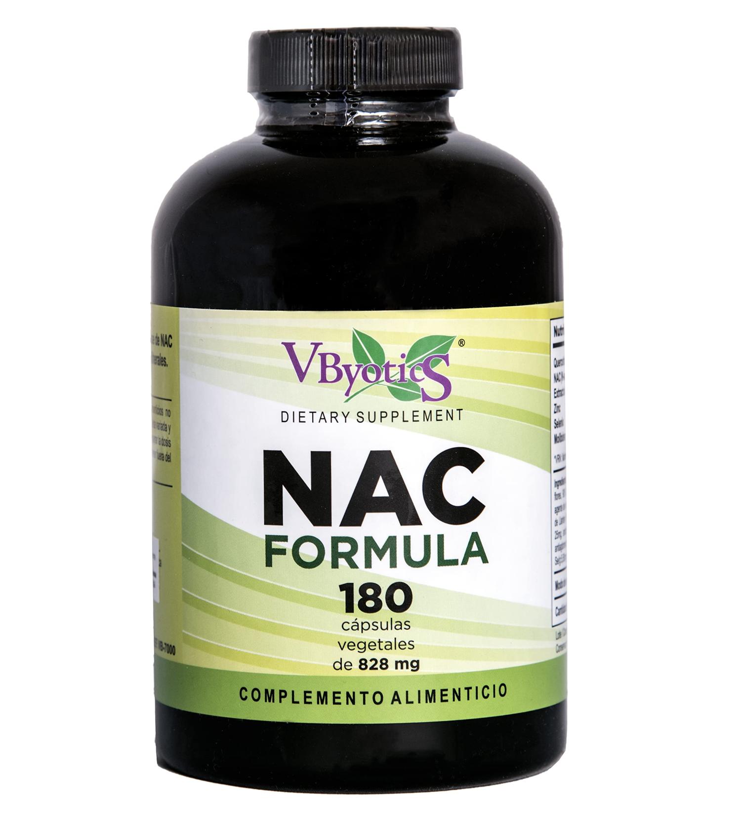VByotic Vbyotic Nac Formula 180 Caps X 828 Mg