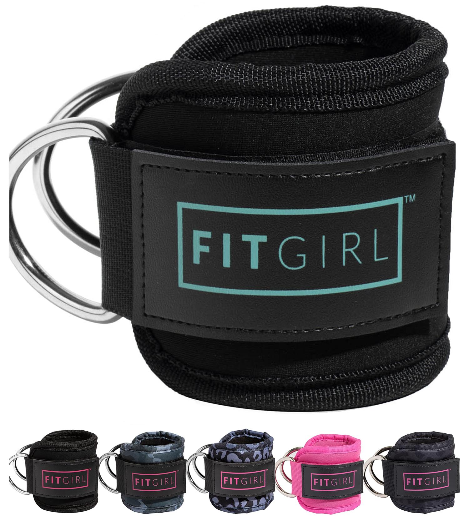 FITGIRL Mint Ankle Strap for Cable Machines and Resistance Bands - Women's Home & Gym Workout Cuff Attachment for Booty, Legs, and Hips - Buy Online on GoSupps.com