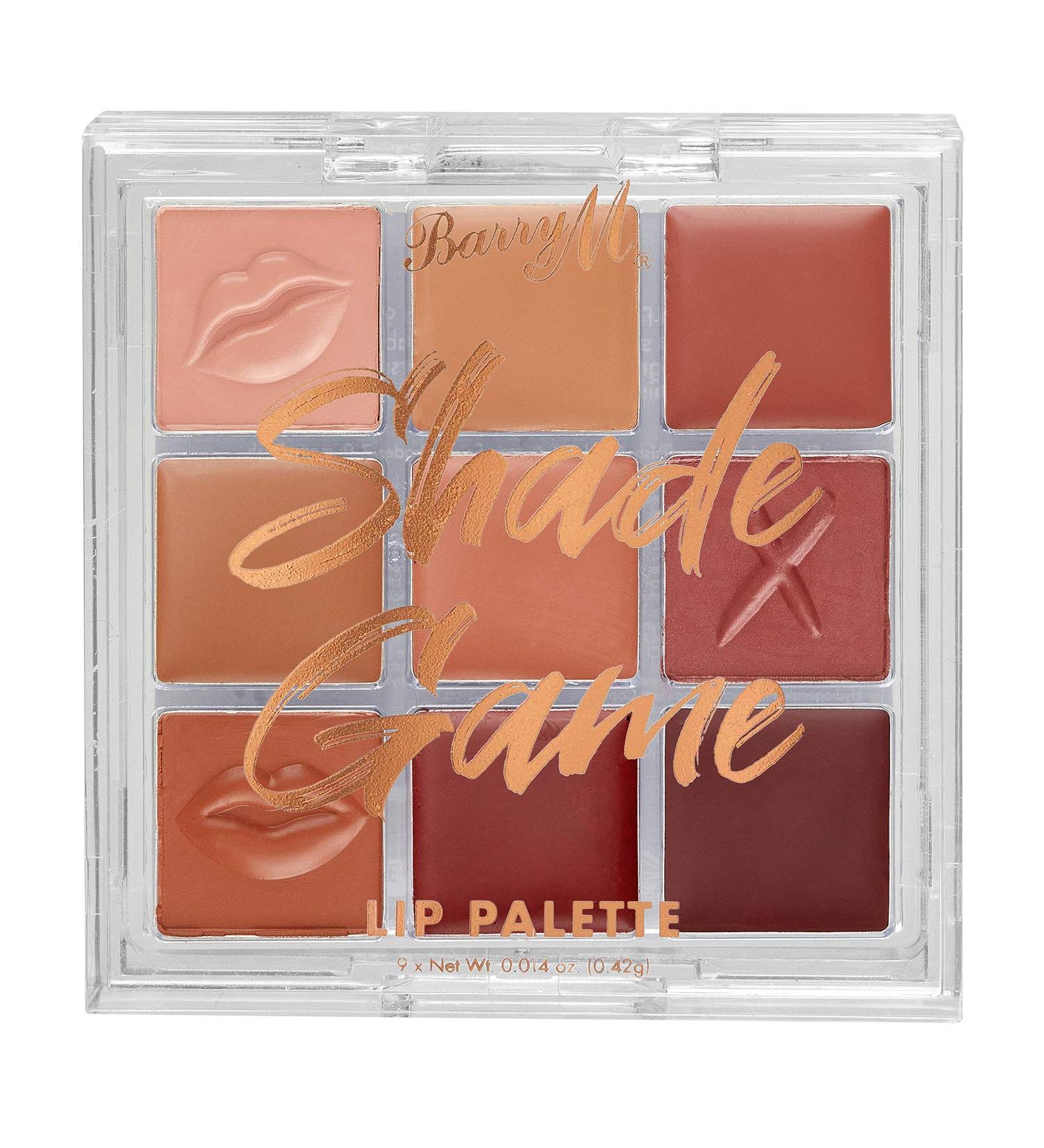 Barry M Shade Game Lip Palette - Multi | Barry M Cosmetics - Buy Online on GoSupps.com