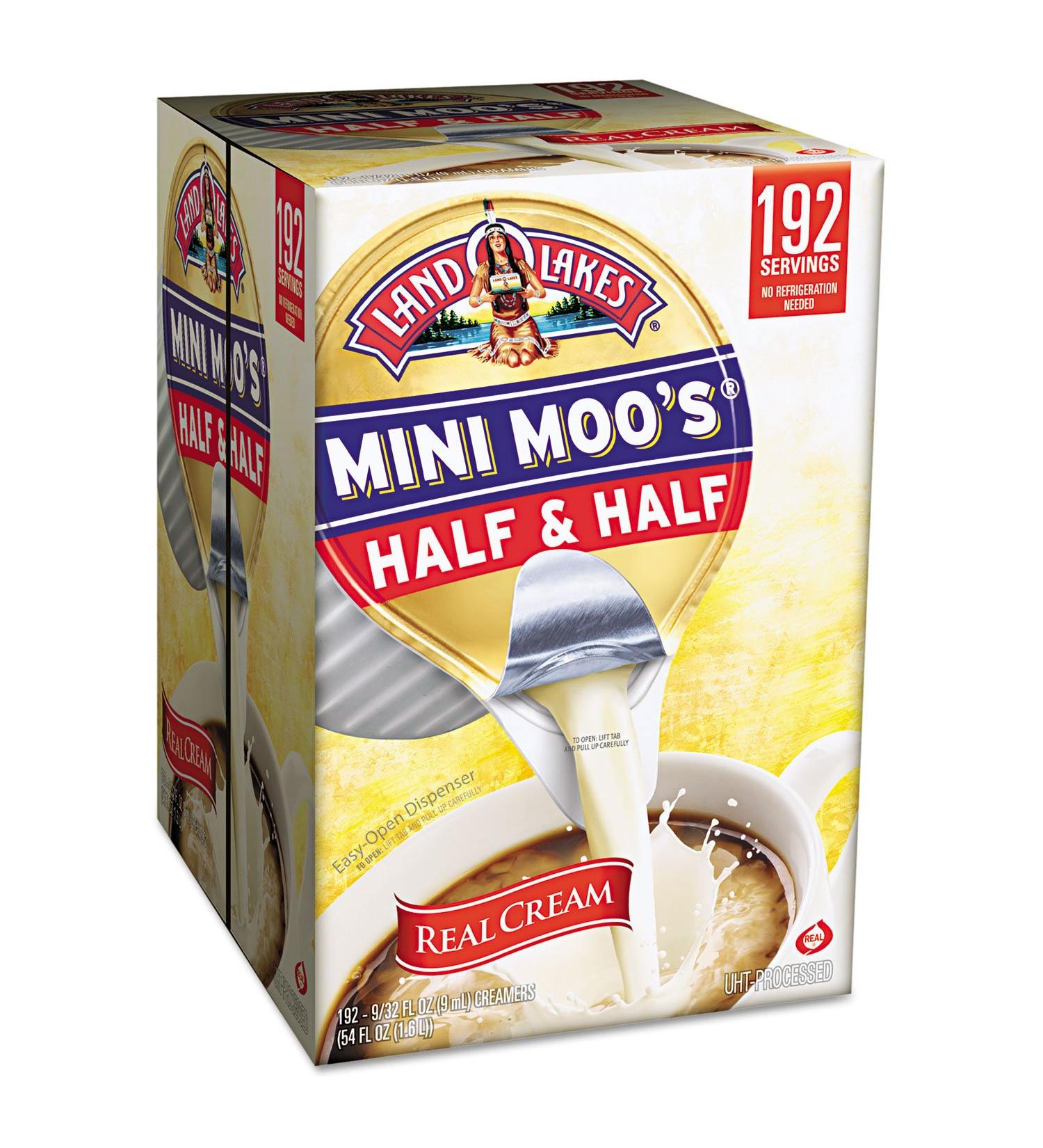 Mini Moo's Half and Half 192/Carton - Single Carton, 192 Each | Fresh Dairy Creamer - Buy Online on GoSupps.com