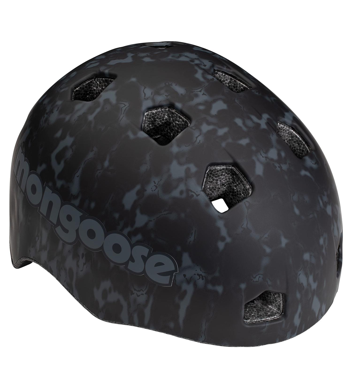 Mongoose Youth All-Terrain BMX Bike Helmet | Multi-Sport Design | Black Acid Kids All-Terrain - Multiple Color Options Available - Buy Online on GoSupps.com