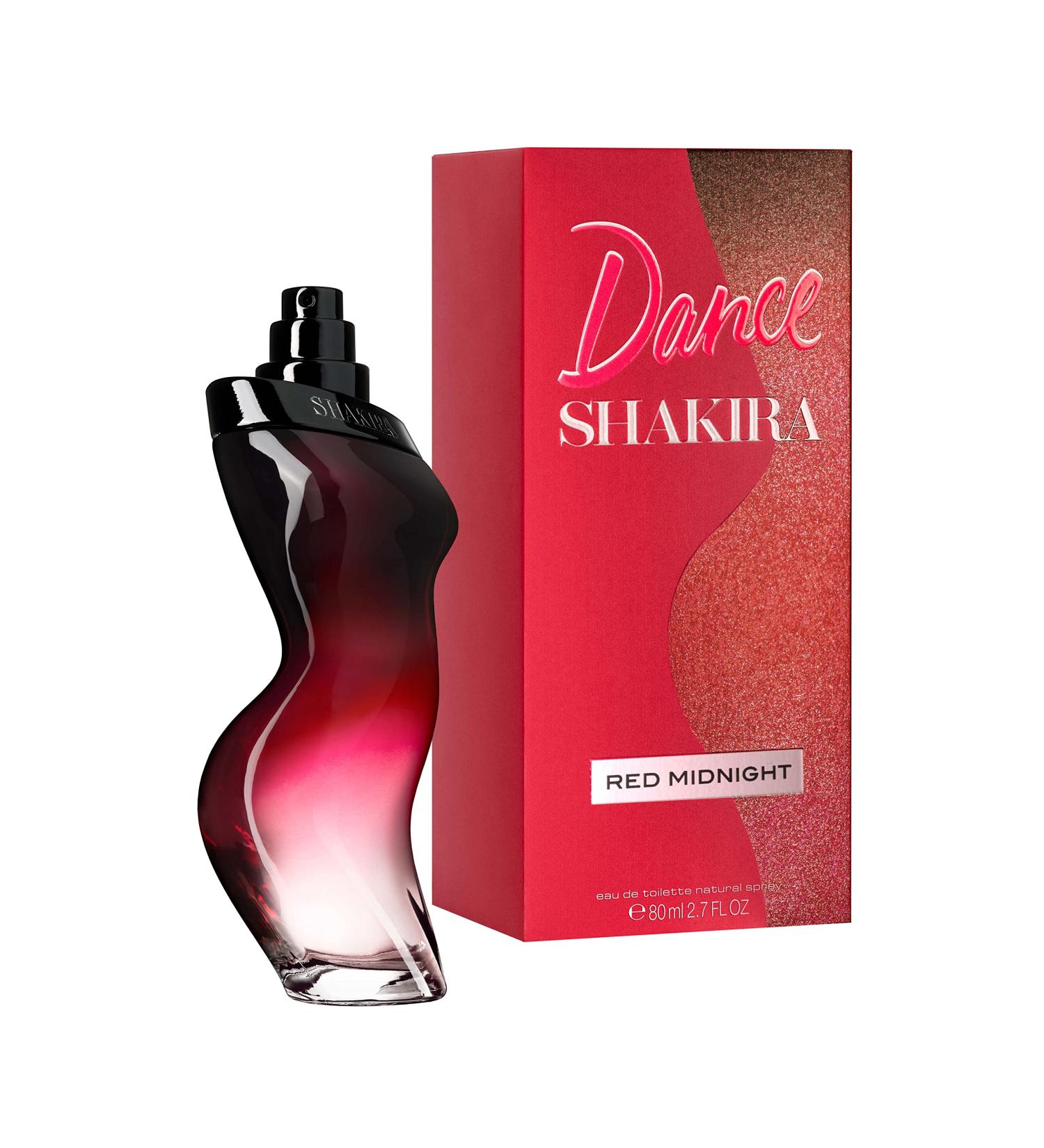 Shakira Perfumes - Dance Red Midnight for Women - Long Lasting - Elegant Sexy and Femenine Fragance - Sweet and Bold Notes - Ideal for Day Wear - 2.7 Fl Oz SKR DANCE RED MIDNIGHT 2021 EDT 2.7 Fl Oz (Pack of 1) - Buy Online on GoSupps.com