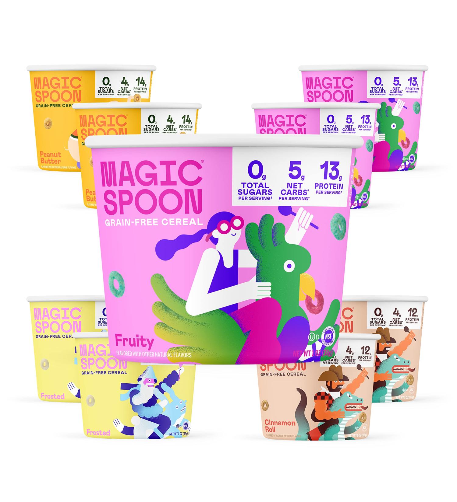 Magic Spoon Cereal Variety Pack - 8 Delicious Flavors | Low Carb  Keto Friendly - Buy Online on GoSupps.com