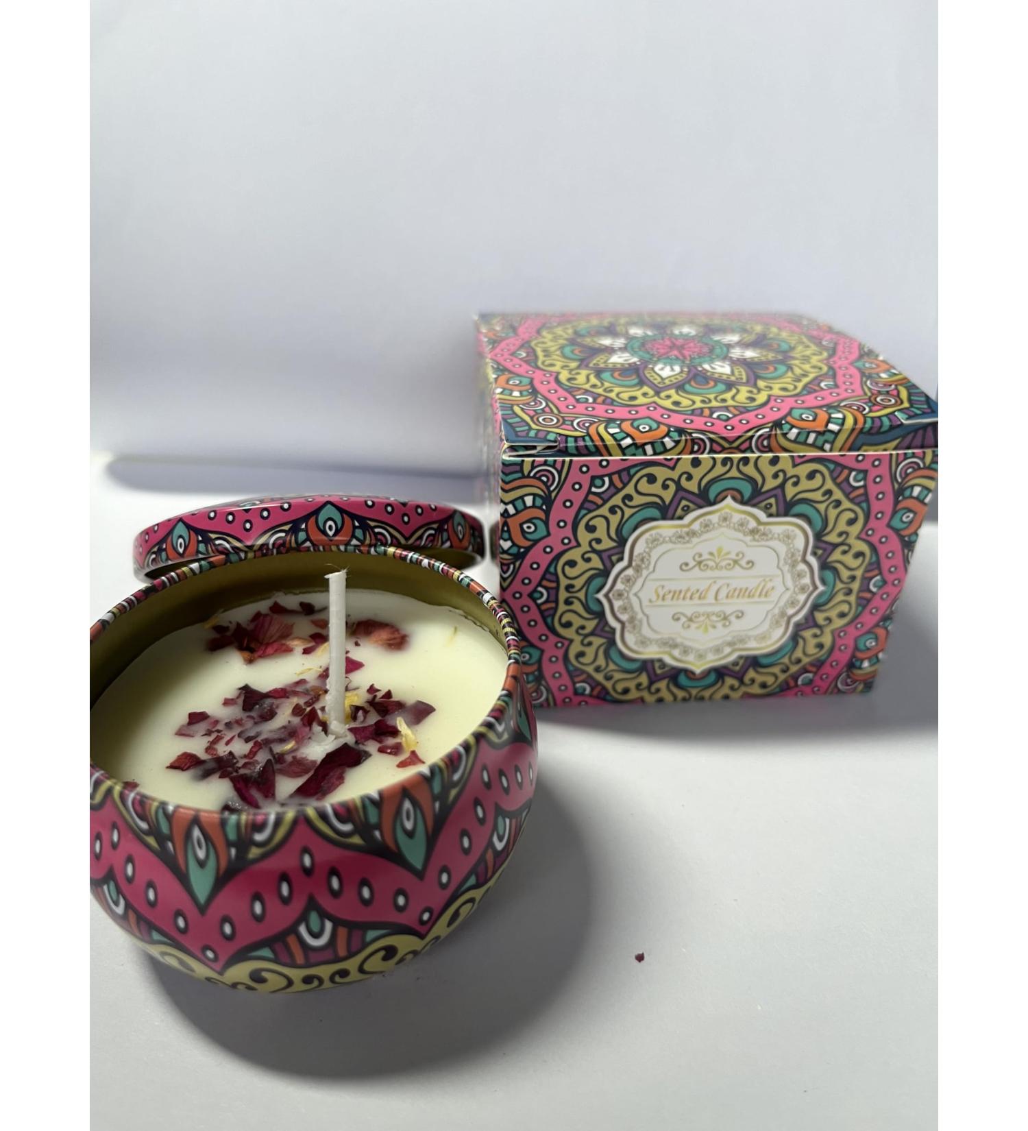 Scented Soy Candle Gift for Men Valentine's Day and Birthday Aromatherapy Candles with Masculine Scents