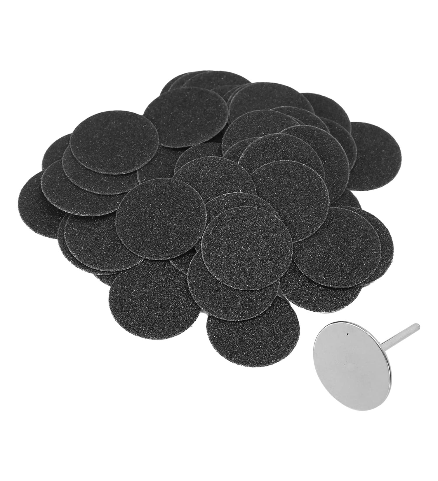 Pedicure Tool Sandpaper Sanding Discs Sandpaper Good Durability Foot Grinder Sandpaper Critters Widely Used Easy Use Indoor for Women ( 25mm) - Buy Online on GoSupps.com