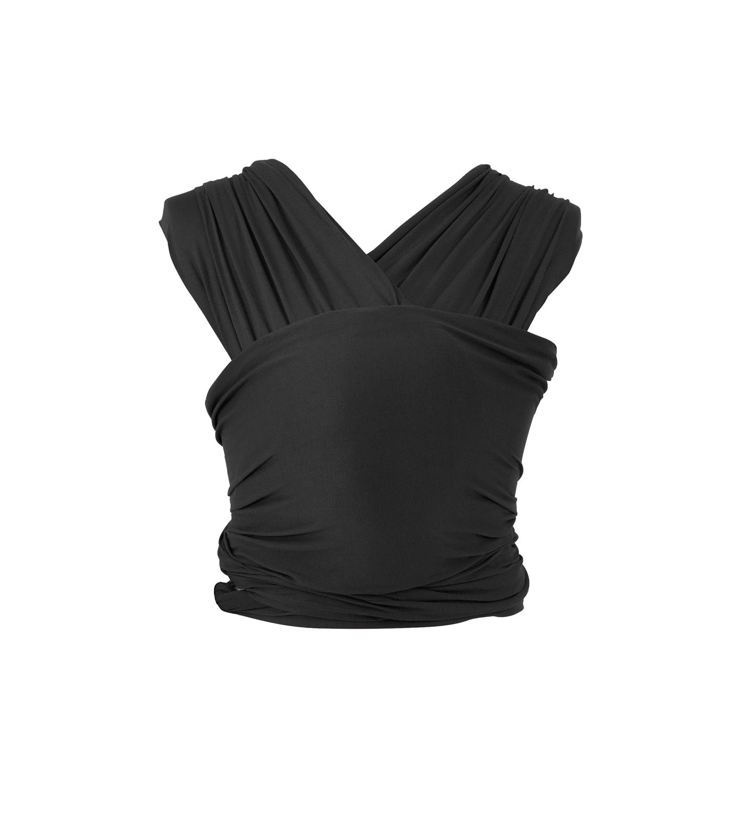 Ergobaby Aura Baby Wrap Carrier | 100% Viscose | Pure Black | Newborn to Toddlers up to 11kg - Buy Online on GoSupps.com