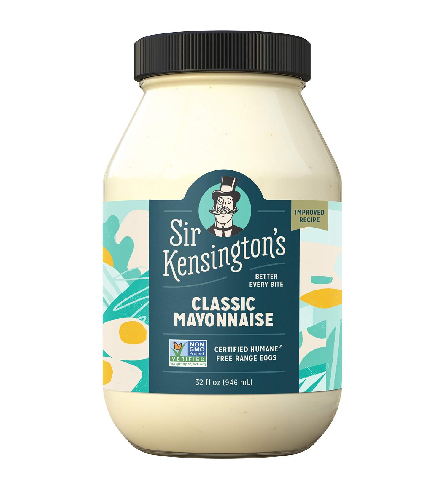 Sir Kensington's Classic Mayonnaise - Non-GMO, Gluten Free, Humane Eggs - 32 oz - Buy Online on GoSupps.com