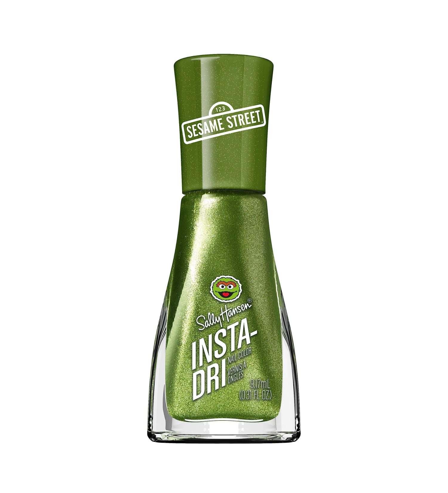 Sally Hansen Insta-Dri Sesame Street Nail Polish - SCRAM! Green - 0.31 fl oz - International Shipping Available - Buy Online on GoSupps.com