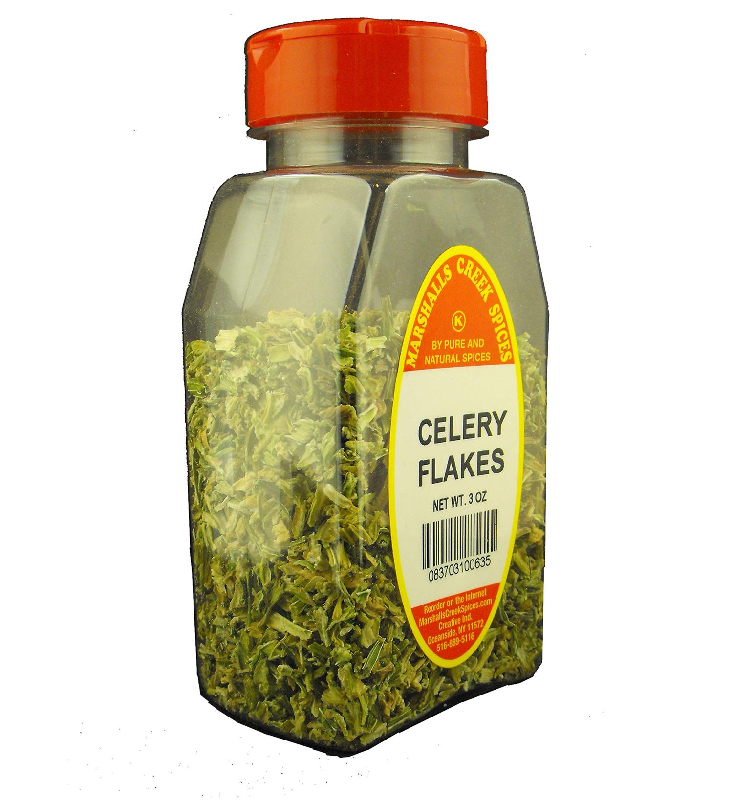 New Size Marshalls Creek Spices Celery Flakes 3 oz