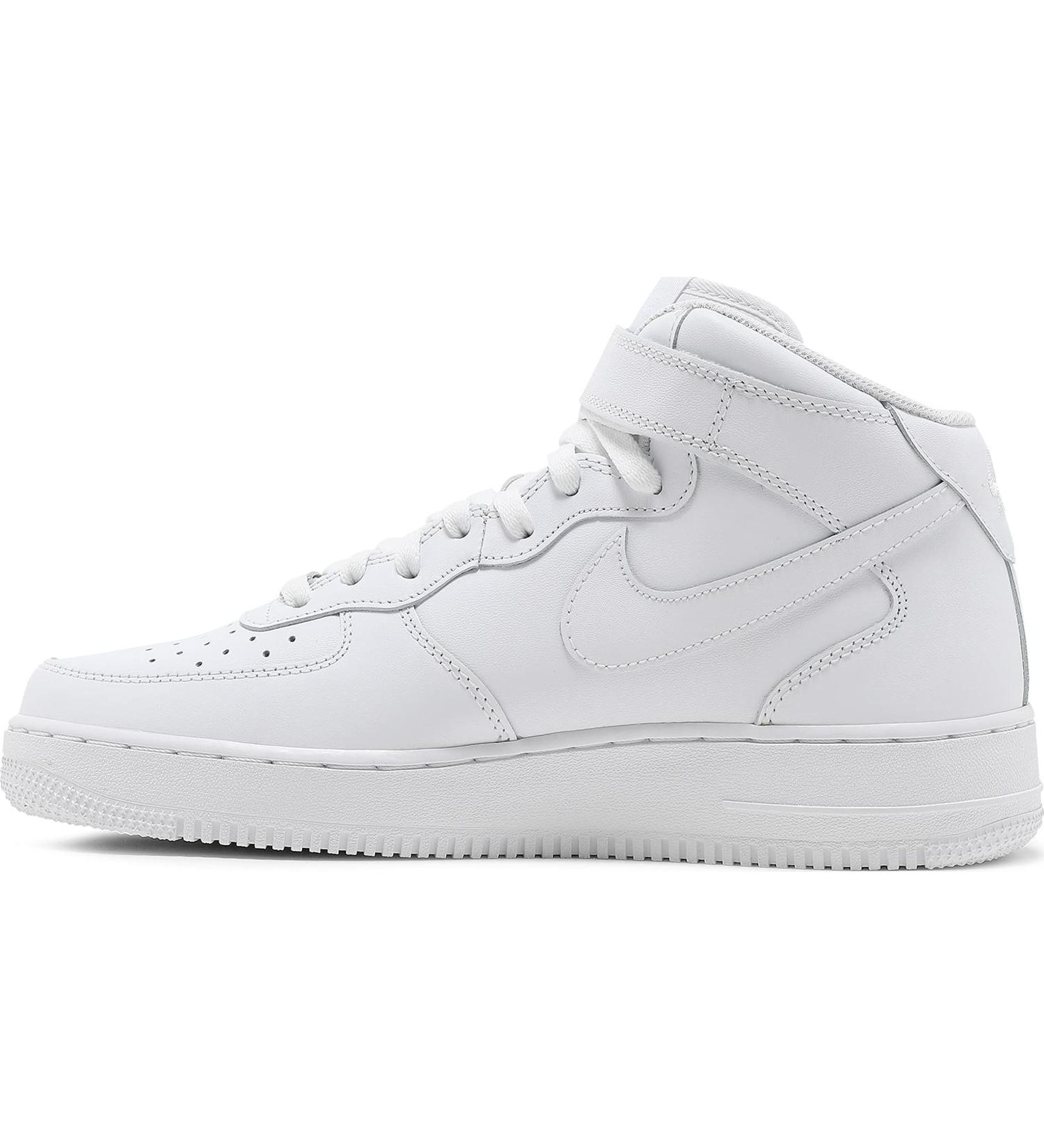Buy Nike Men's Air Force 1 Mid 07 High-Top Sneakers - White - EU Size 44 | International Shipping Available - Buy Online on GoSupps.com