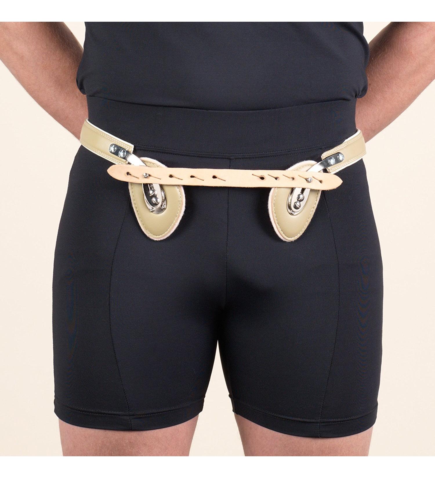 Buy Hernia Truss Double Spring Inguinal Pad Compression - 44 Inch Hip Support | International Shipping Available - Buy Online on GoSupps.com