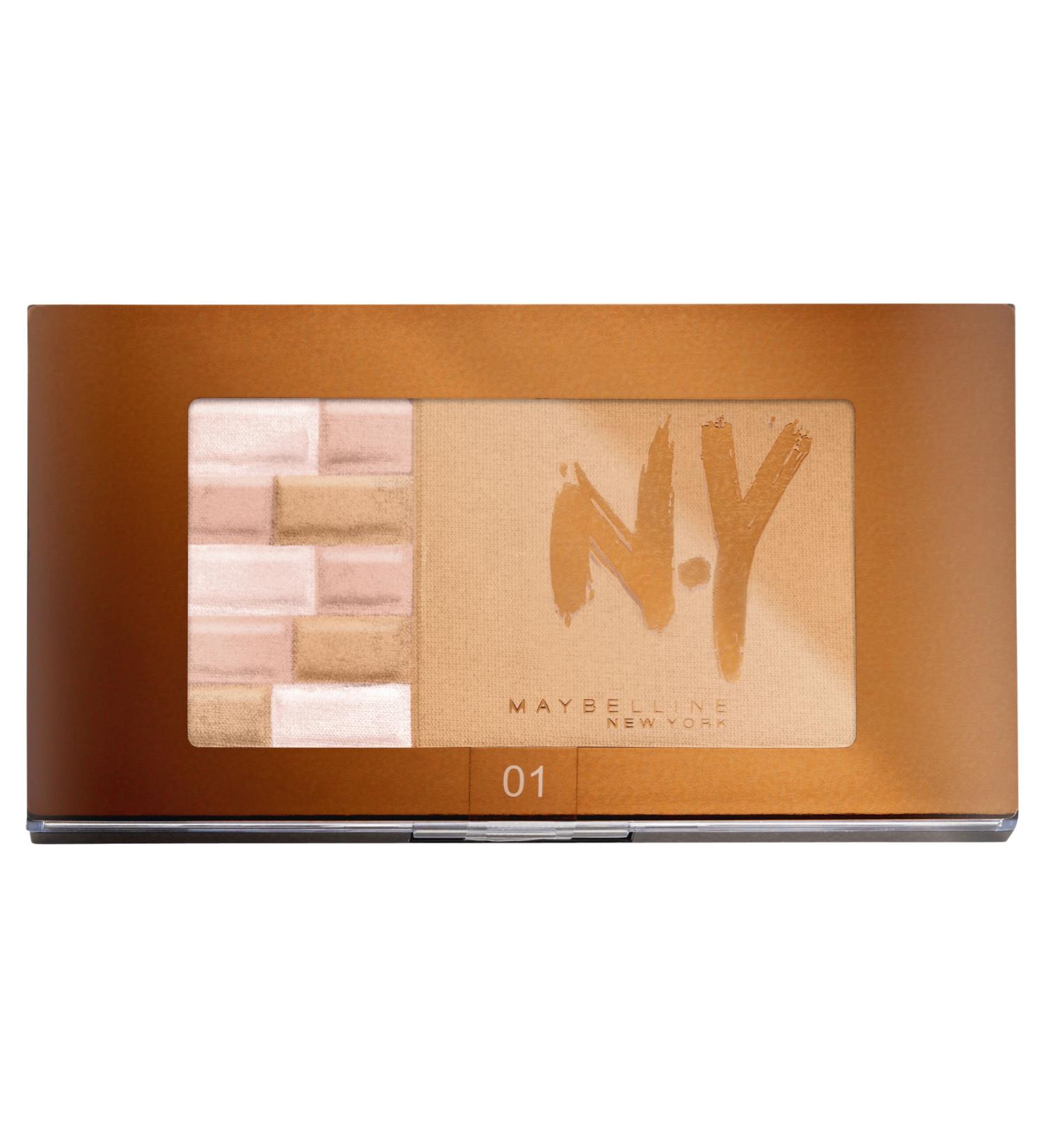 Maybelline NewYork Shimmer Bricks Bronzer Bronzing Powder 01 Blondes