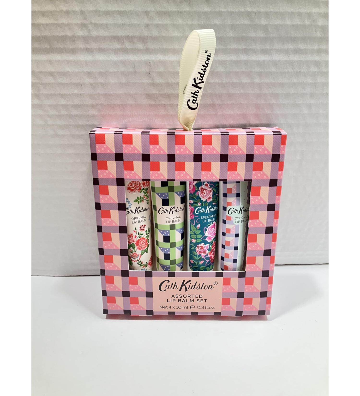Heathcote & Ivory Cath Kidston Roots & Raindrops Check Assorted Lip Balms