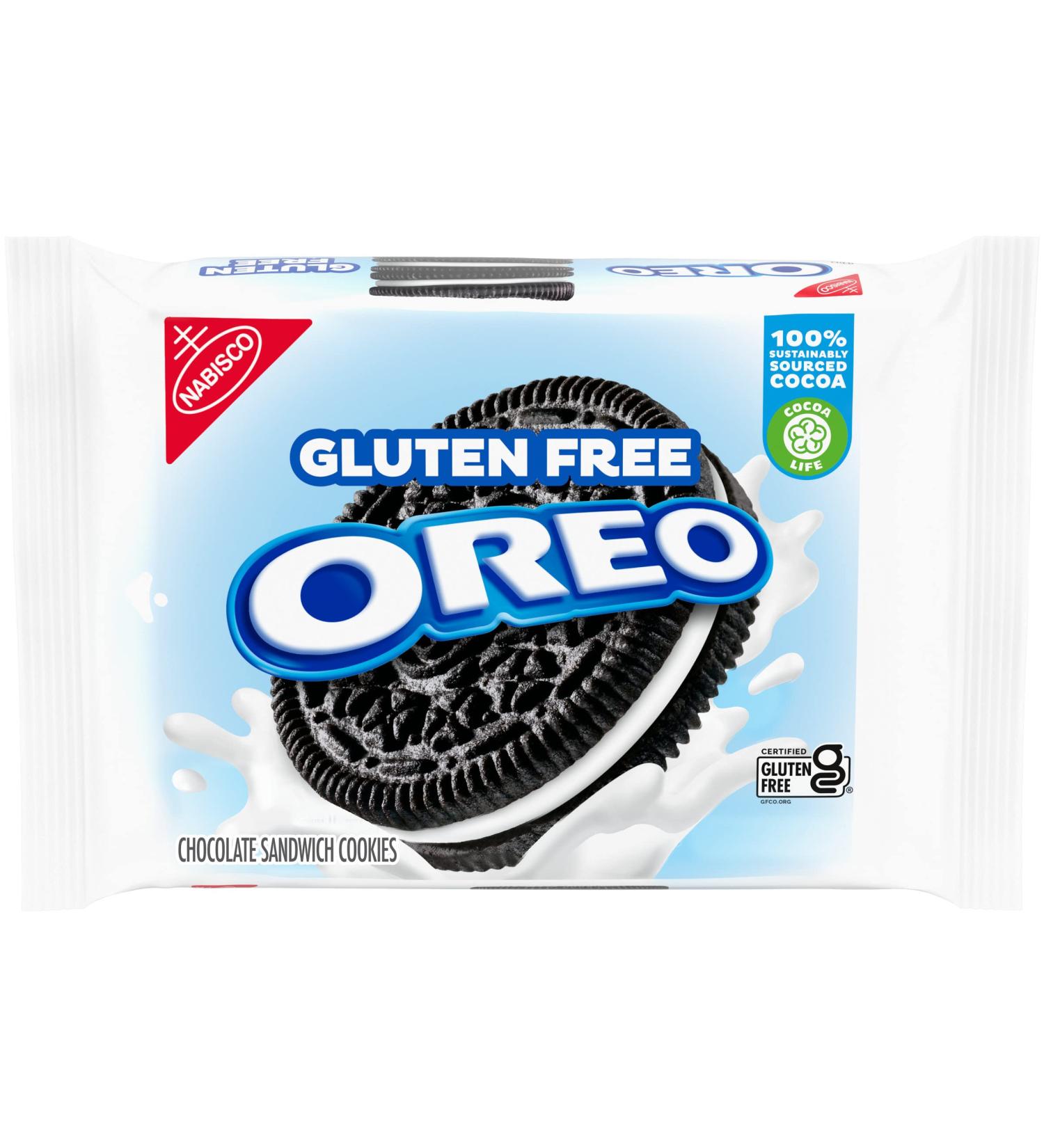 OREO Gluten Free Chocolate Sandwich Cookies 13.29 oz - Buy Online Now! - Buy Online on GoSupps.com