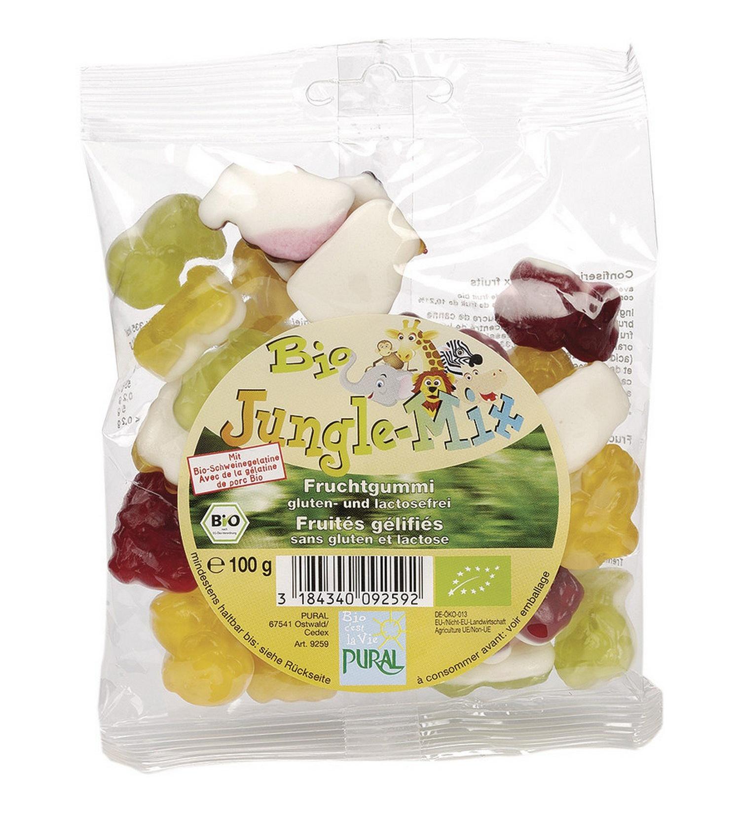 Pural Pural Mix-Jungle Bonbons Bio 100 g