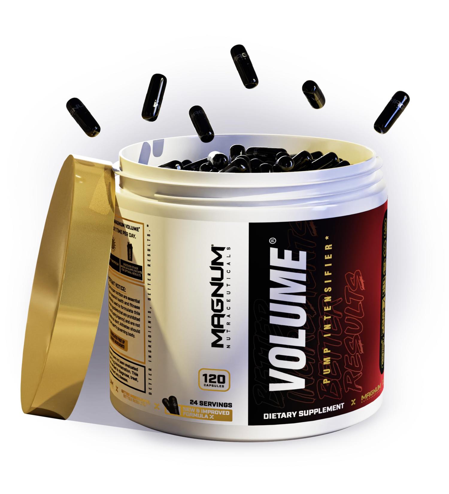 Volume Magnum Capsules - 120 Capsules - Buy Online on GoSupps.com