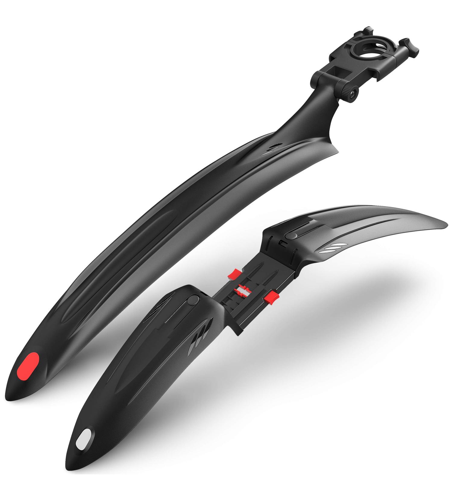 VELMIA Universal Bike Fender Set 24-29 inch | Mountain Bike Mud Guard for Splashing Water & Dirt Protection - Buy Online on GoSupps.com