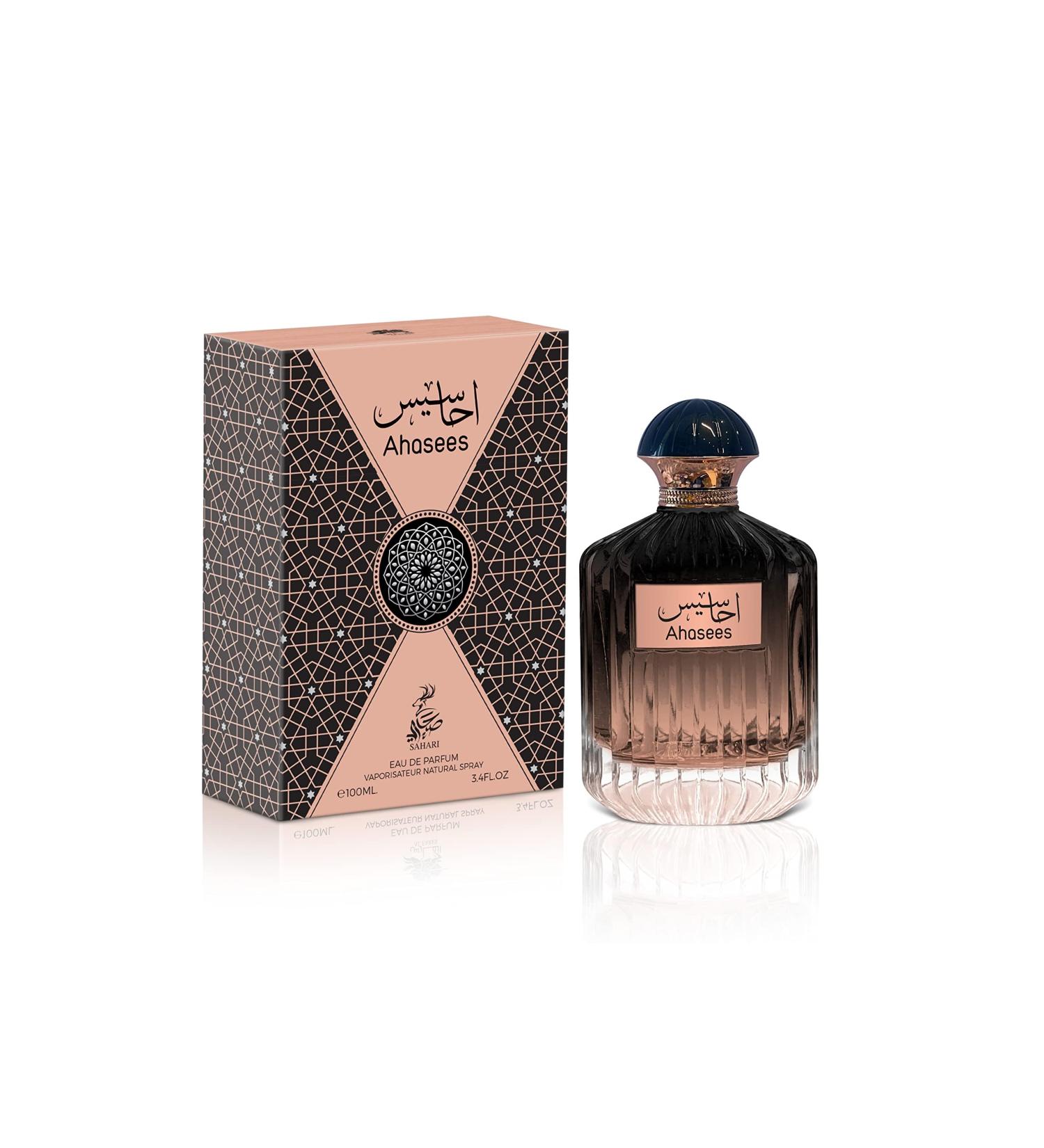 GreenIsland Sahari Perfume - Vaporisateur Spray - Long Lasting Unisex EDP | 3.4 FL. Oz 100 ml (Ahasees)