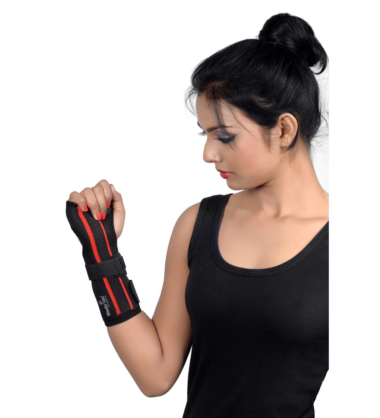 WC Cock Up Wrist Splints - Breathable Carpal Tunnel Brace for Tendonitis & Sprains | Night Sleep Hand Support | M Size (5-7) - International Shipping Available - Buy Online on GoSupps.com