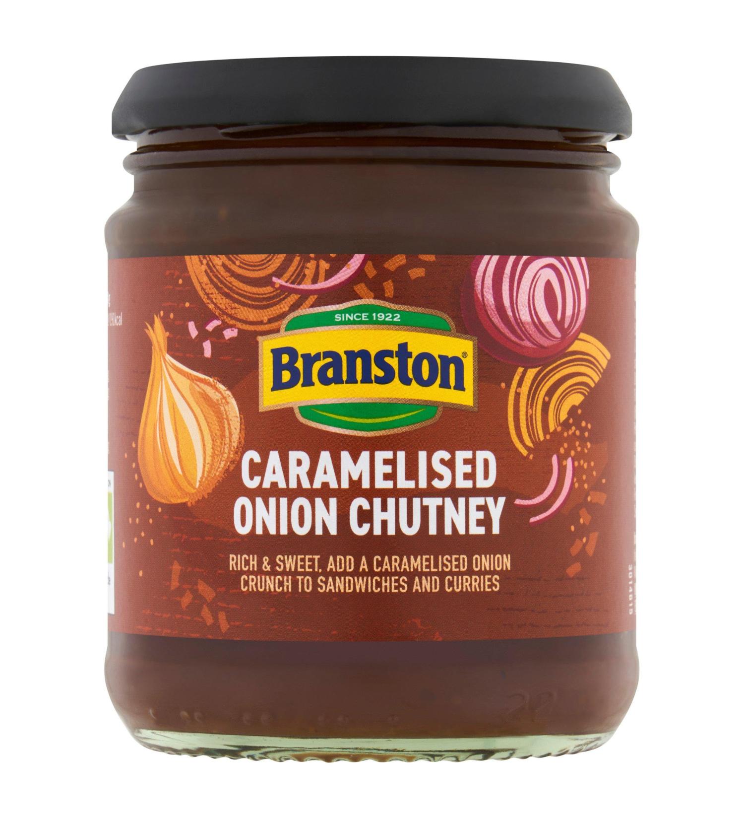 Branston Oignon Caram lis Chutney 290G - Buy Online on GoSupps.com