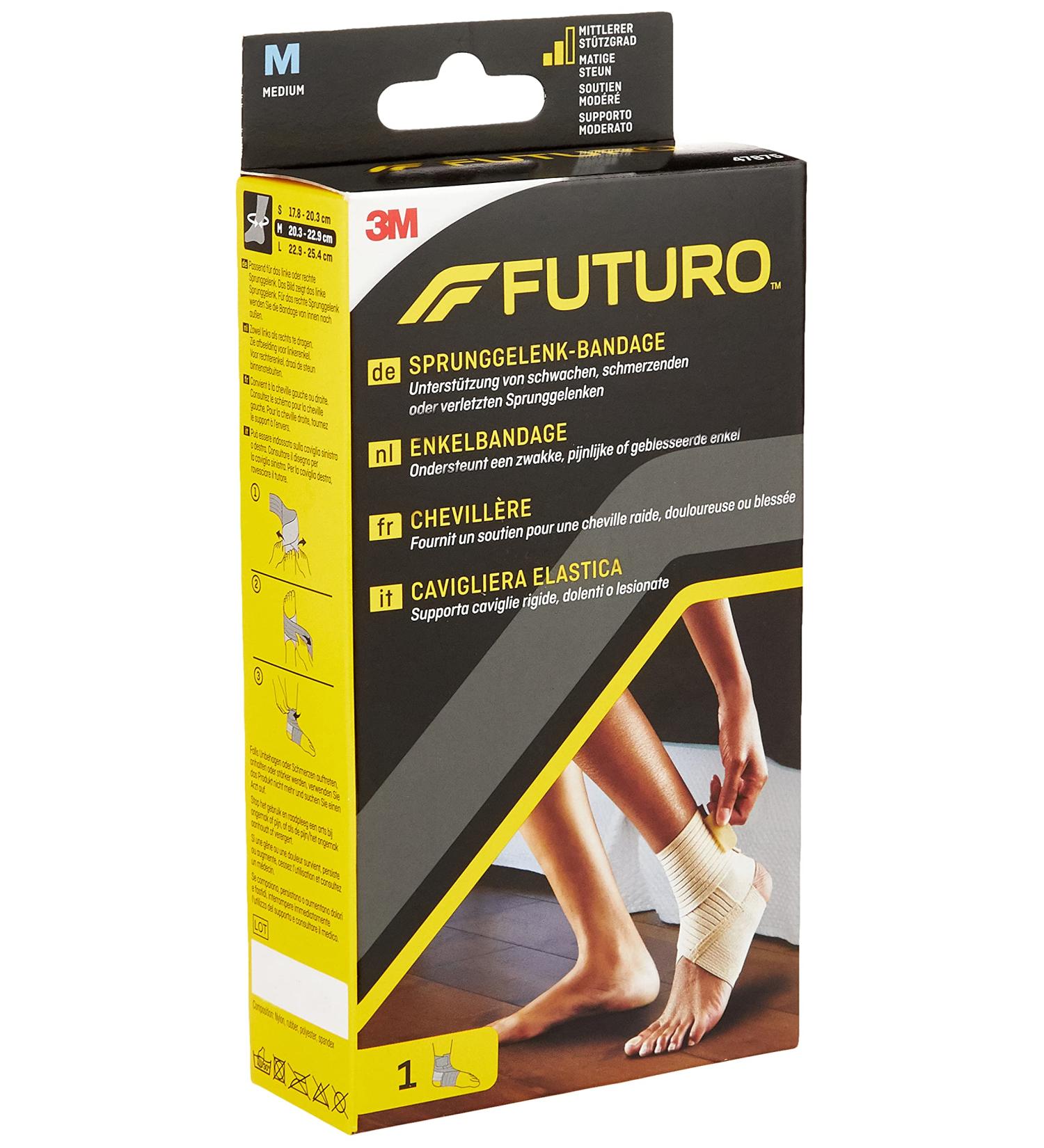 FUTURO Ankle Bandage - S-L Sports Support for Foot & Ankle Relief - Buy Online on GoSupps.com