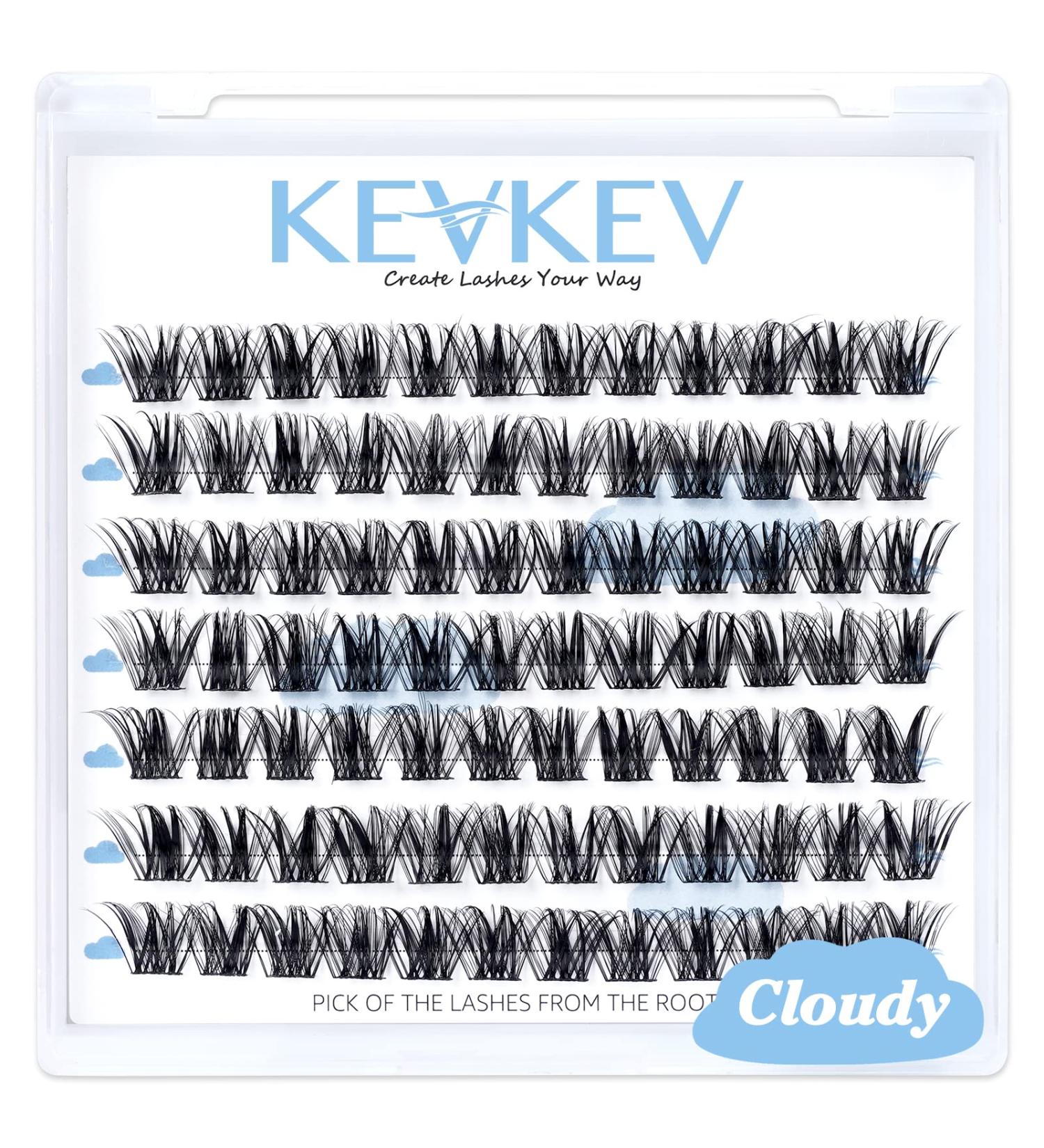 Lash Clusters 84 Pcs DIY Cluster Eyelash Extensions | Soft & Comfortable Individual Lashes | Cloudy C-16mm - Buy Online on GoSupps.com