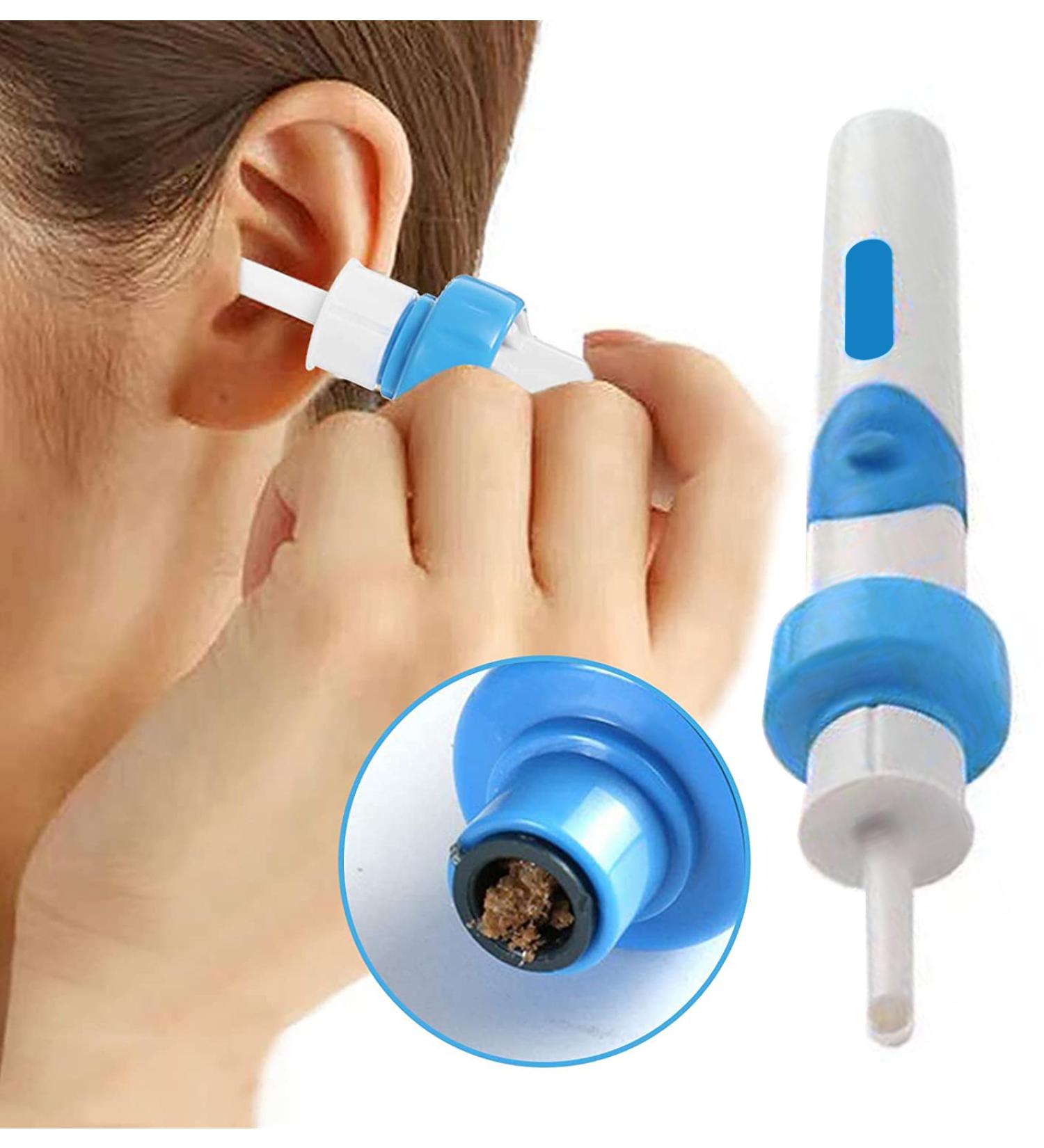 Electric Earwax Removal Kit - Safe & Gentle Ear Cleaner for Adults & Kids - Buy Online on GoSupps.com