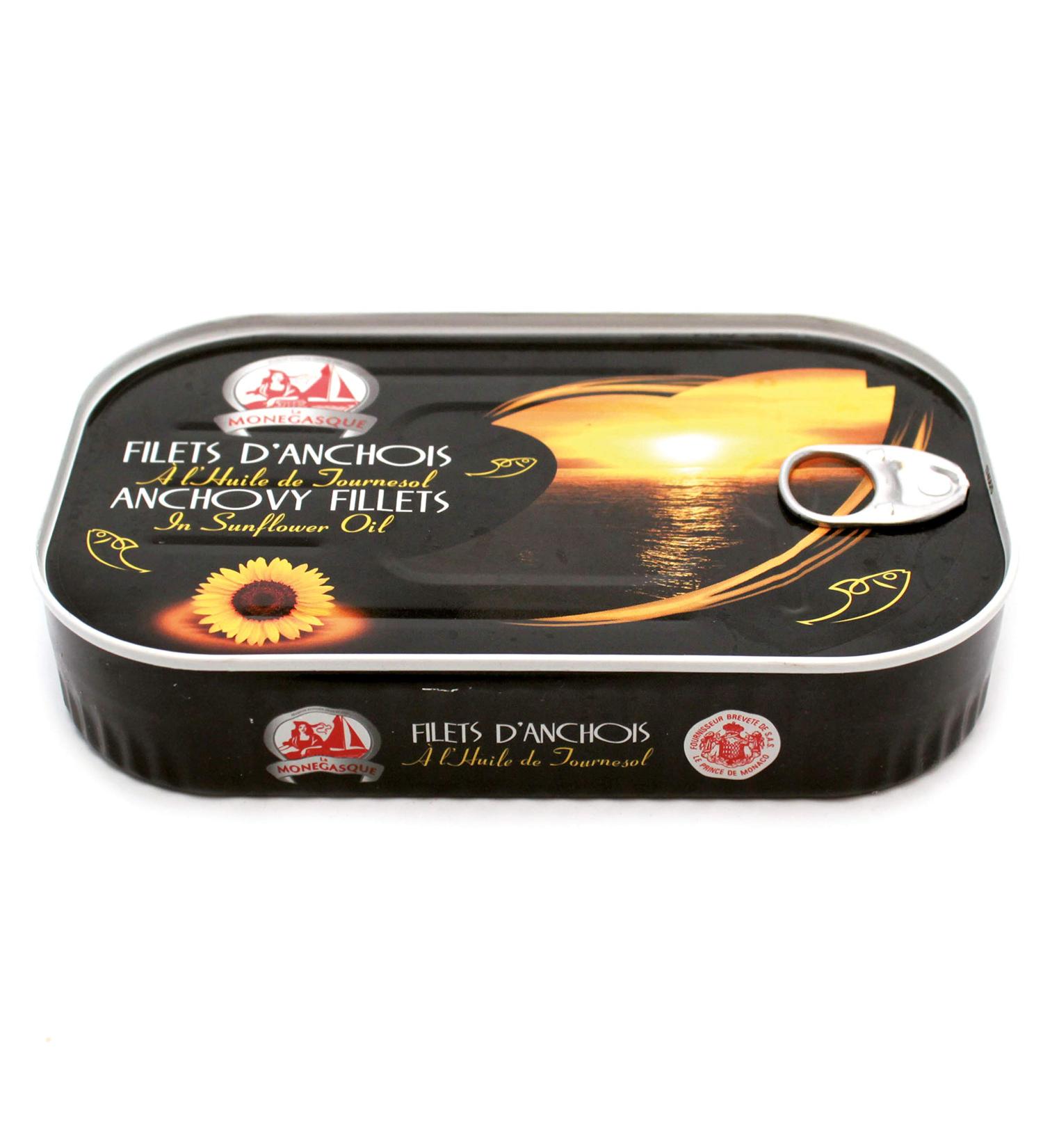 Anchovies in Oil 340g La Monegasque