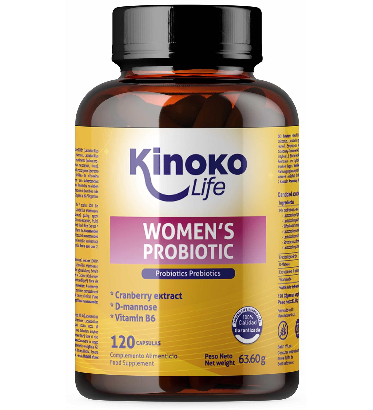 Prediotic Woman 4-in-1 | 100 Billion Ferments | 120 Capsules for Female Health | Immune Support & Gut Flora | Probiotics & Prebiotics | Vegan-Friendly - Buy Online on GoSupps.com