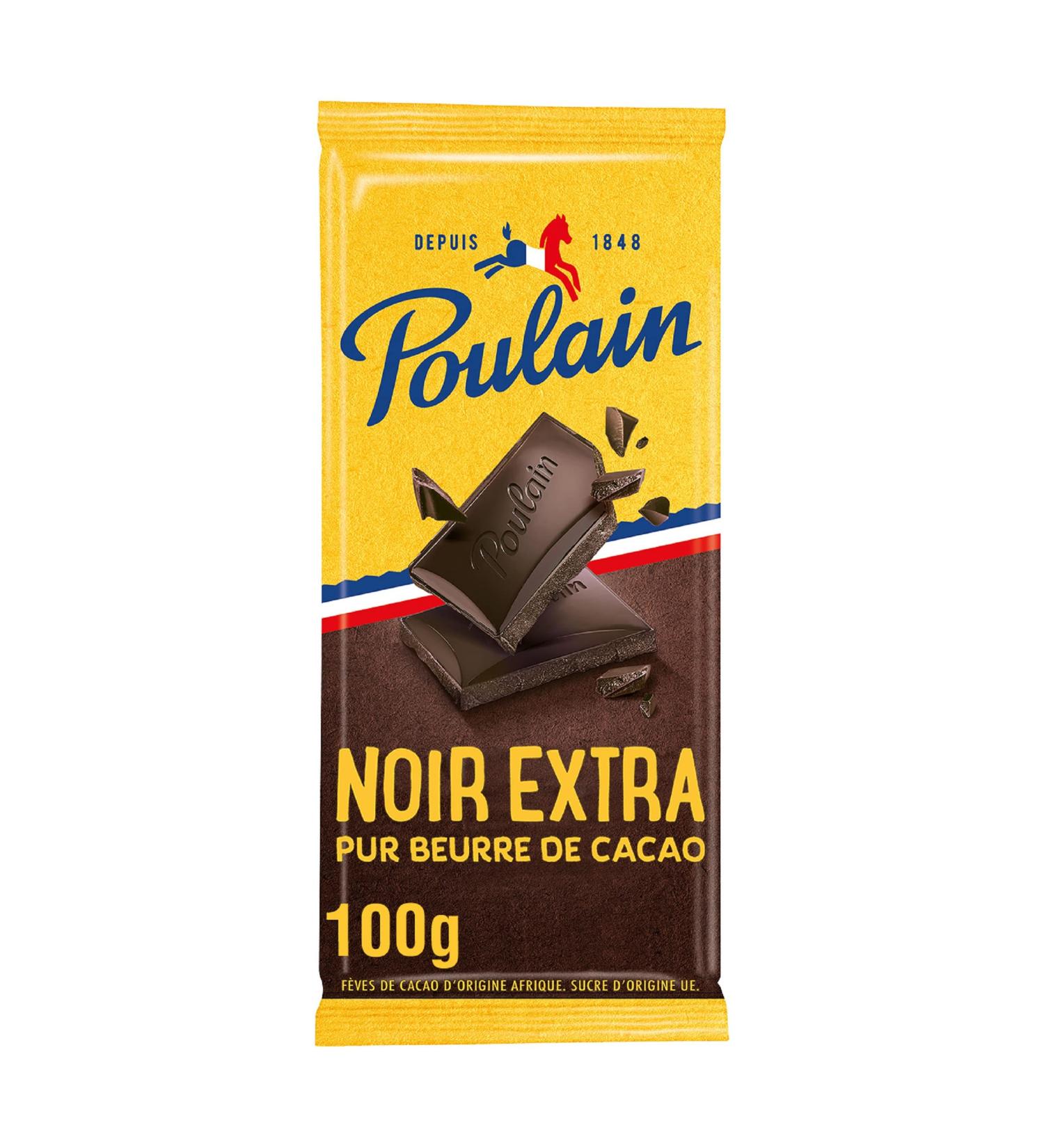 Poulain Extra Dark Chocolate Tablet 100 g
