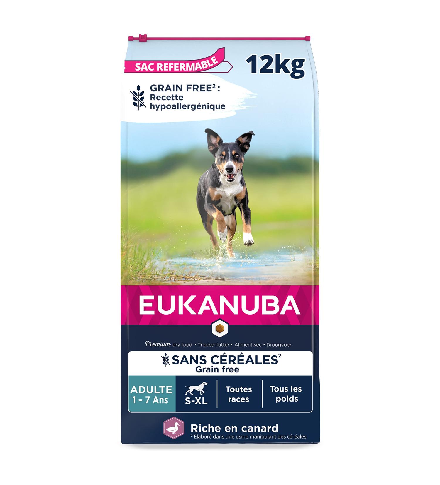 Eukanuba Dog Grain Free Adult All Breed 12 kg - Buy Online on GoSupps.com