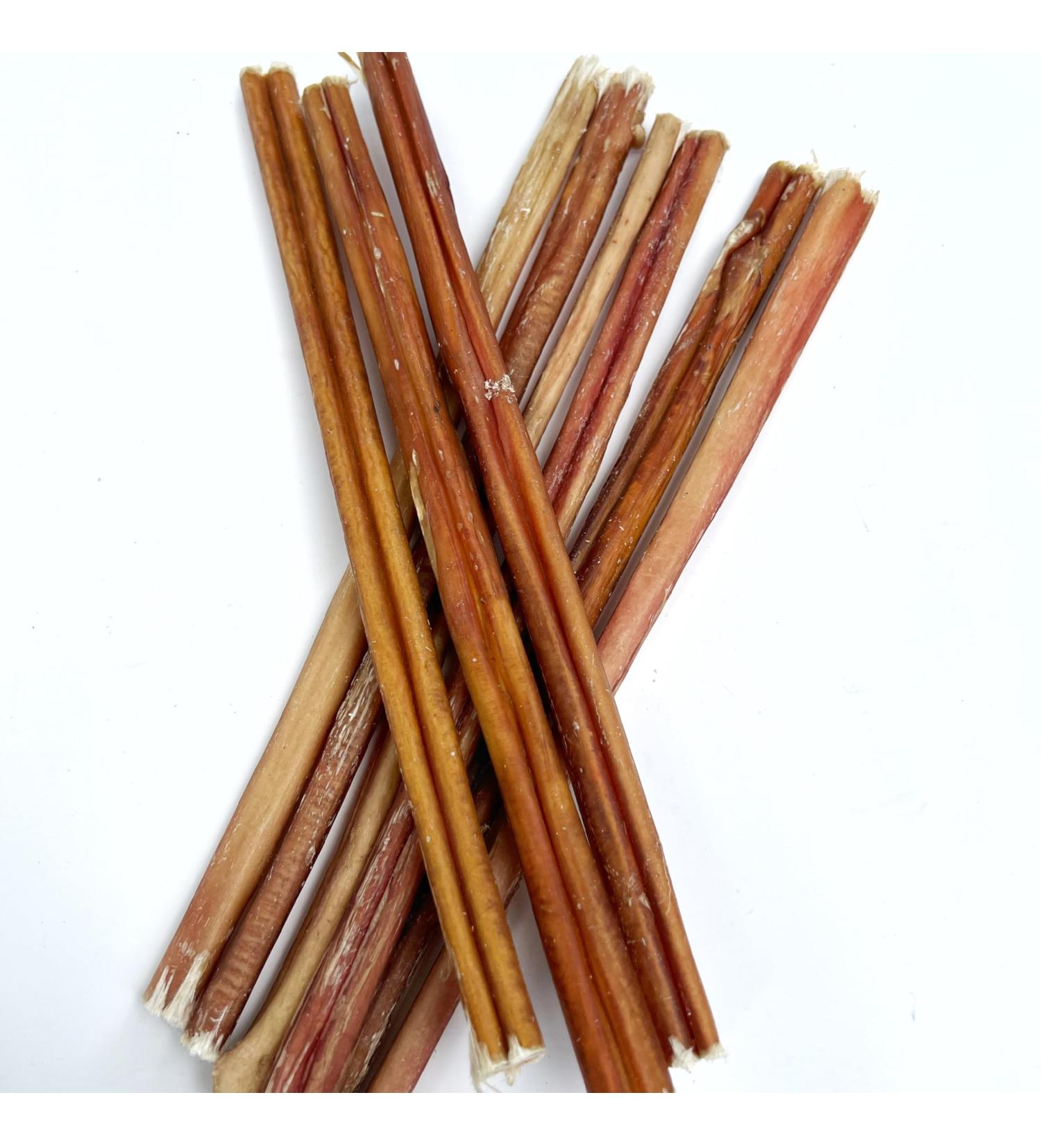 BULLY PALS - 12 inch Bully Sticks Standard - 10 Pack - All Natural Single Ingredient Dehydrated Rawhide and Chemical Free Fully Digestible Dog Treat and Dental Chew for Small to Medium Dogs - Buy Online on GoSupps.com