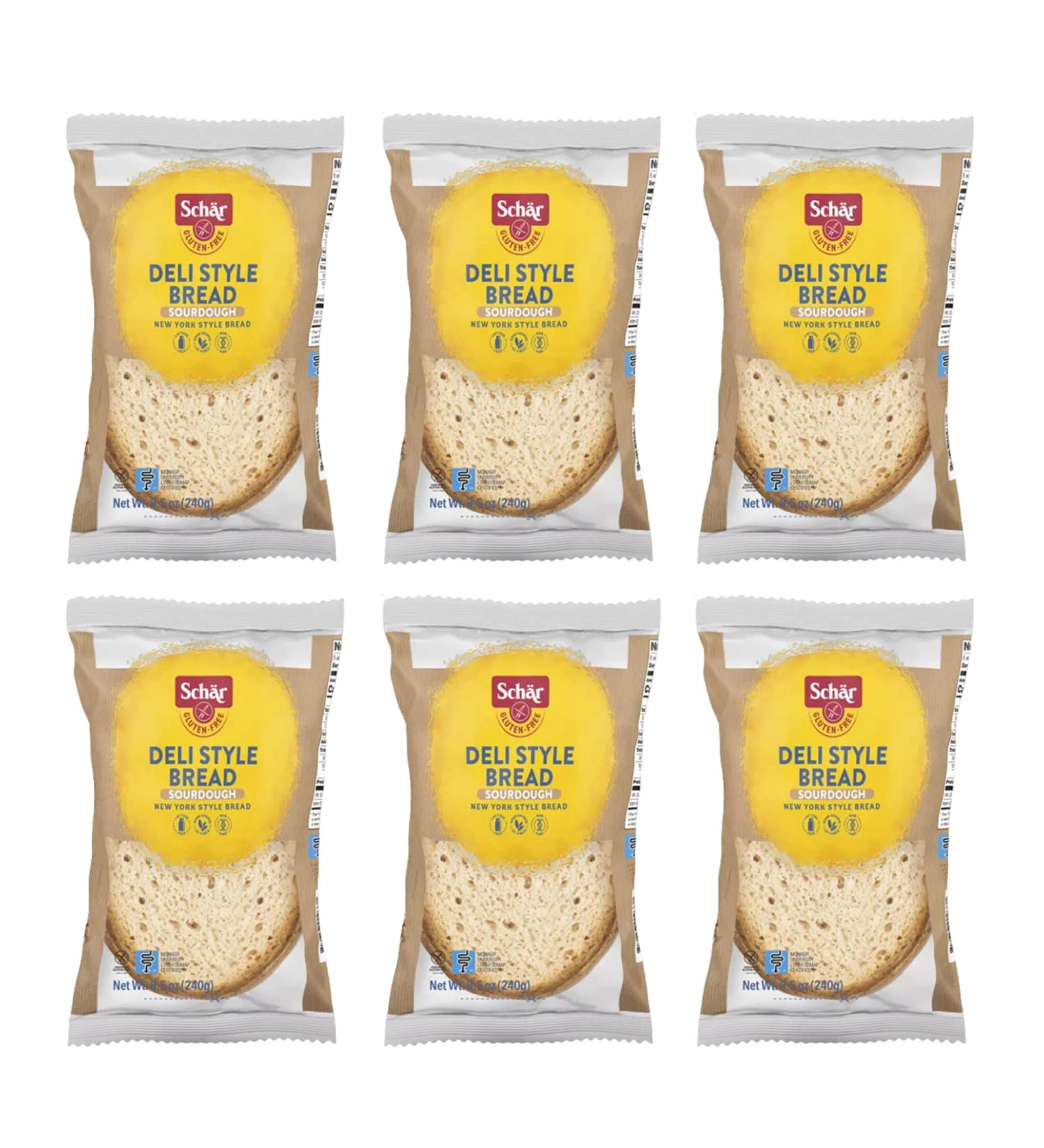 Schar Deli-Style Bread Gluten Free 8.5 oz - Case of 6 | Buy Online - Buy Online on GoSupps.com