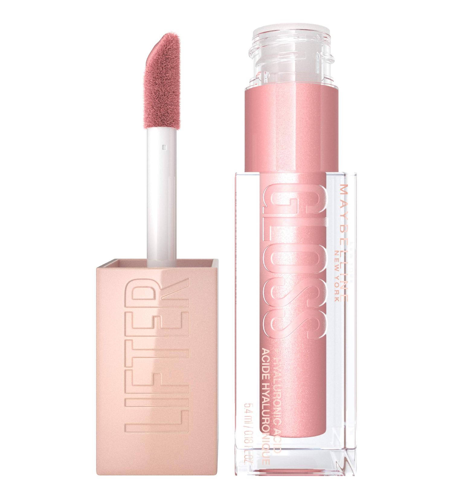 Maybelline New York Lifter Gloss Lip Gloss with Hyaluronic Acid Opal 0.18 fl. oz. (Pack of 2) - Buy Online on GoSupps.com