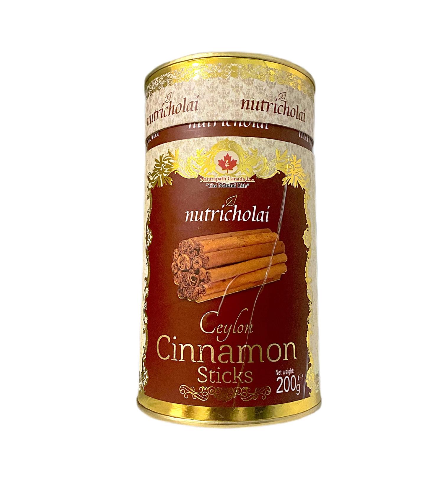 nutricholai Ceylon Cinnamon sticks | 200g | Cinnamon Sticks - Buy Online on GoSupps.com