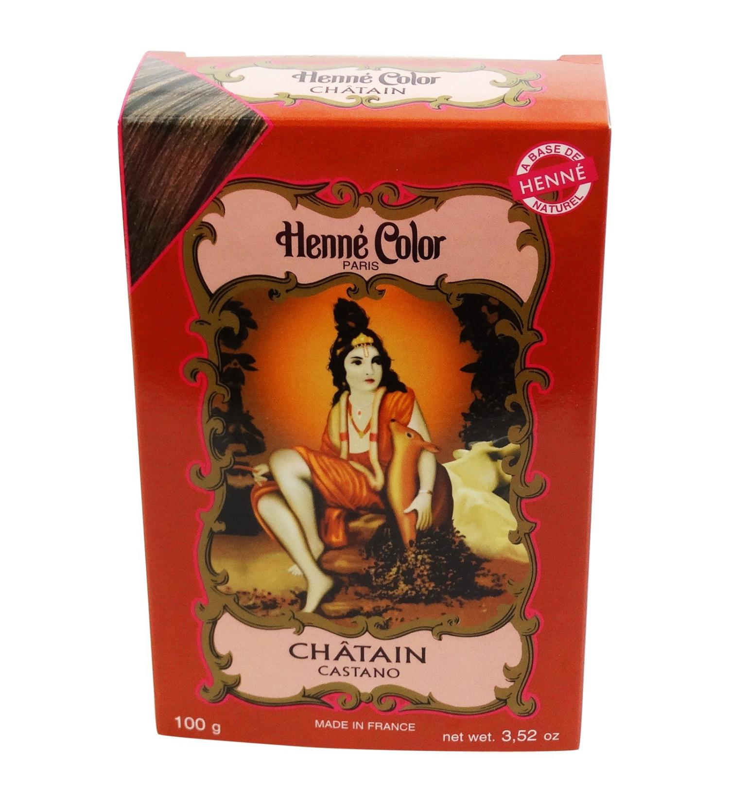 SITARAMA Henne Color Dye Powder Chestnut Brown 100g