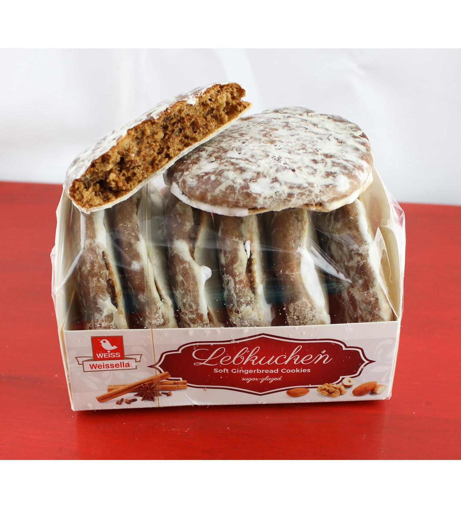 Weissella Soft Gingerbread Cookies Sugar-Glazed - 7.05 oz - Buy Online on GoSupps.com