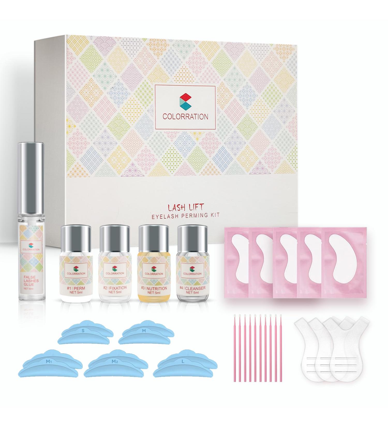 2023 Eyelash Lift Kit - Professional Eyelash Perm Set for Salon & Home Use | Semi-Permanent Curling Extensions - Buy Online on GoSupps.com