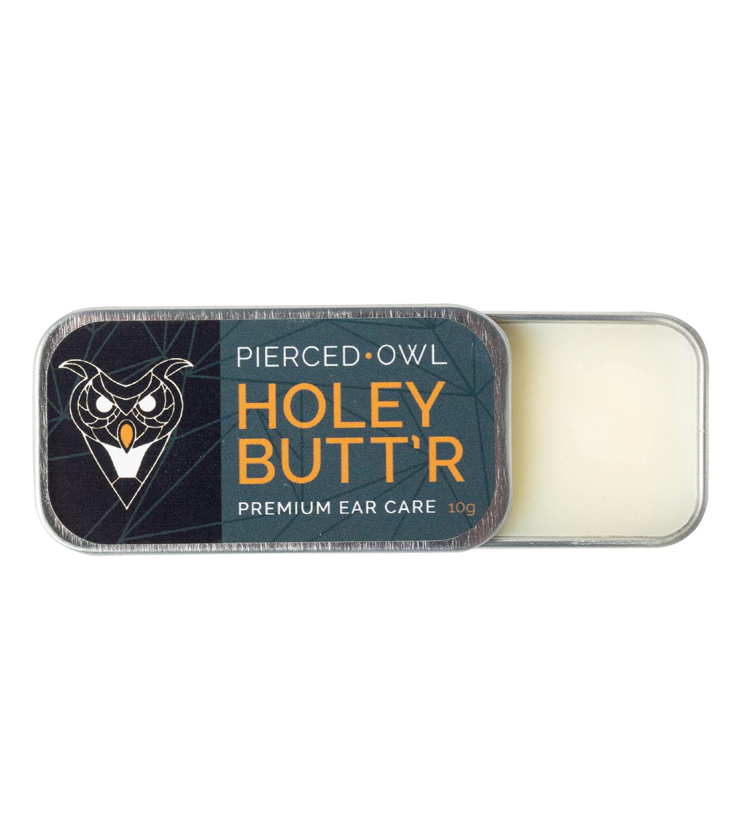Pierced Owl Holey Butt'r Premium Vegan Stretched Ear Lobe Cream 10g/.35oz - Buy Online on GoSupps.com