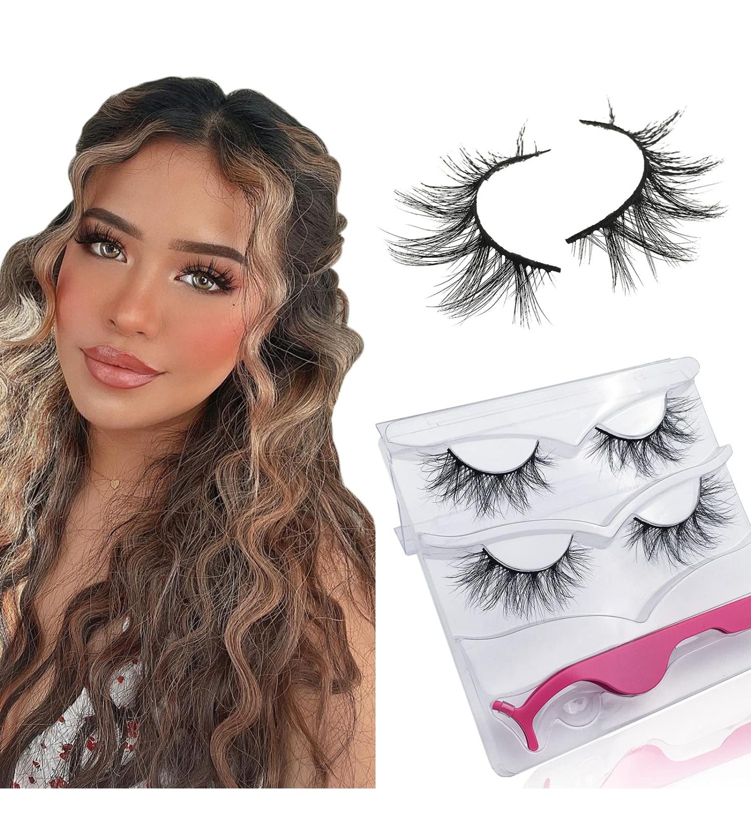 Doore 3D Lashes - 10-17mm False Eyelashes - Natural Look, Handmade, Reusable - 2 Pairs, Pack of 1 - Buy Online on GoSupps.com
