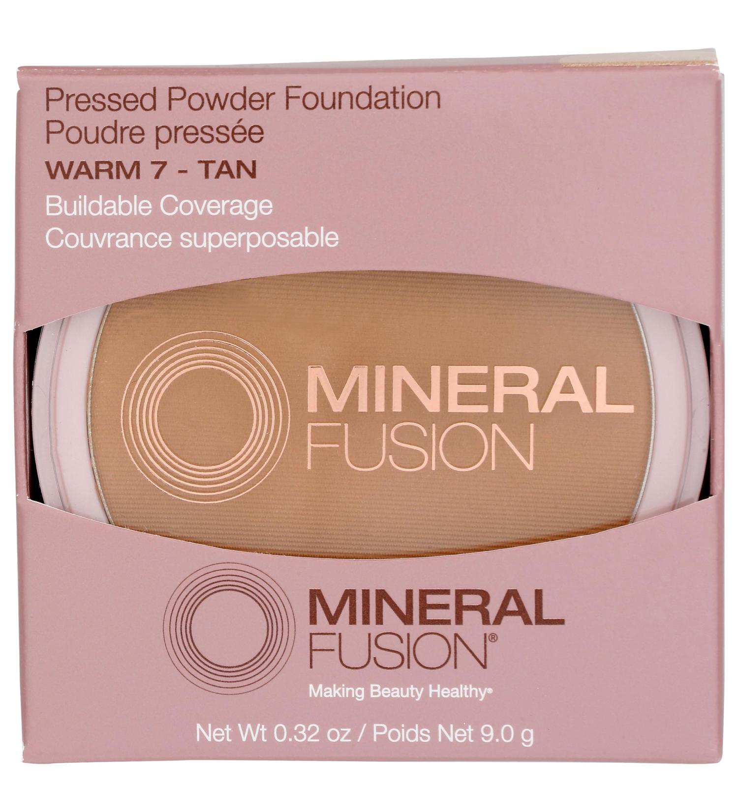 Buy MINERAL FUSION Warm 7 Pressed Base 0.32 OZ - Best International Shipping & Quality Makeup - Buy Online on GoSupps.com