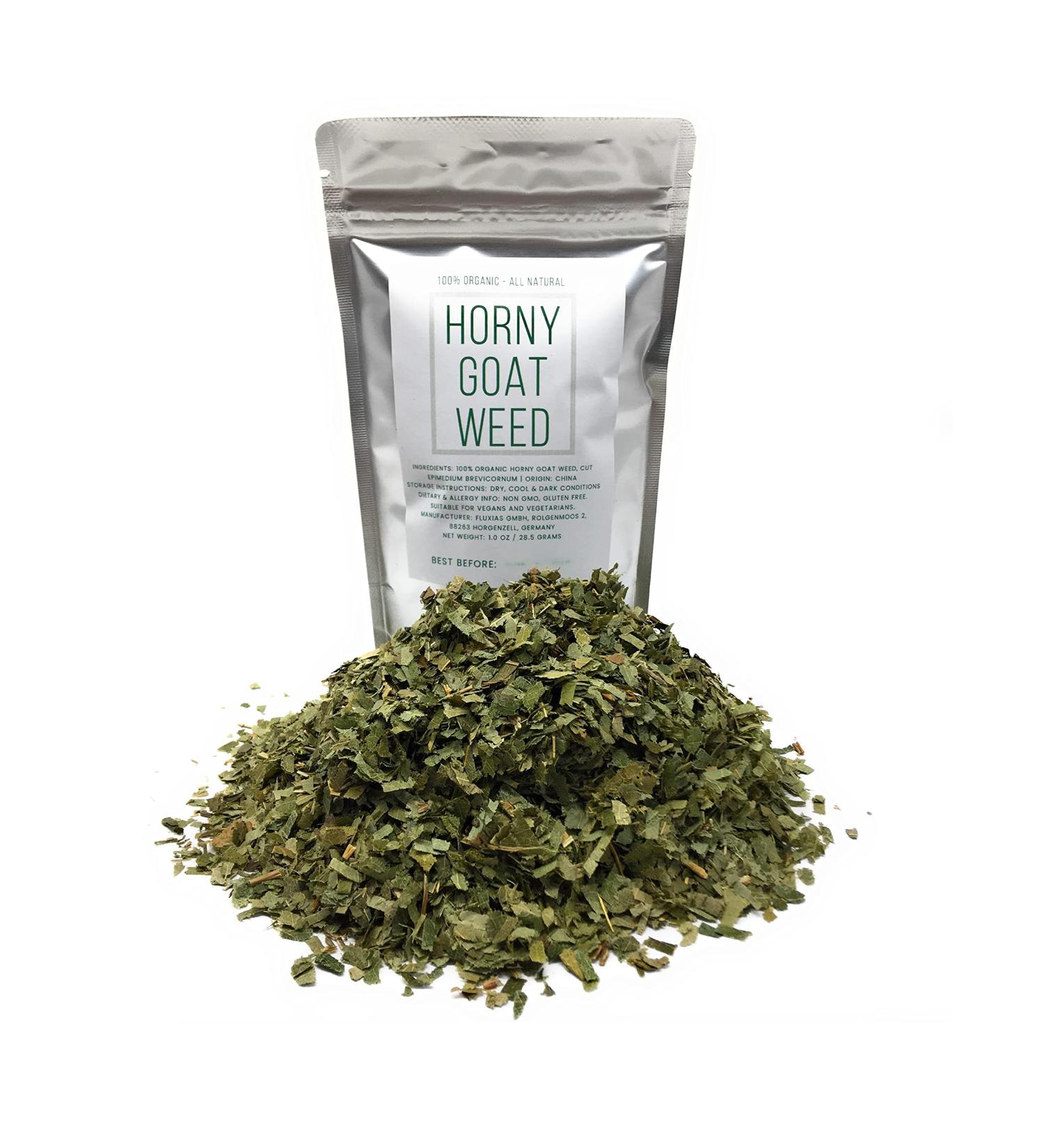 Horny Goat Weed - Natural Dried Epimedium Brevicornum - 1oz/28.5g - Buy Online on GoSupps.com